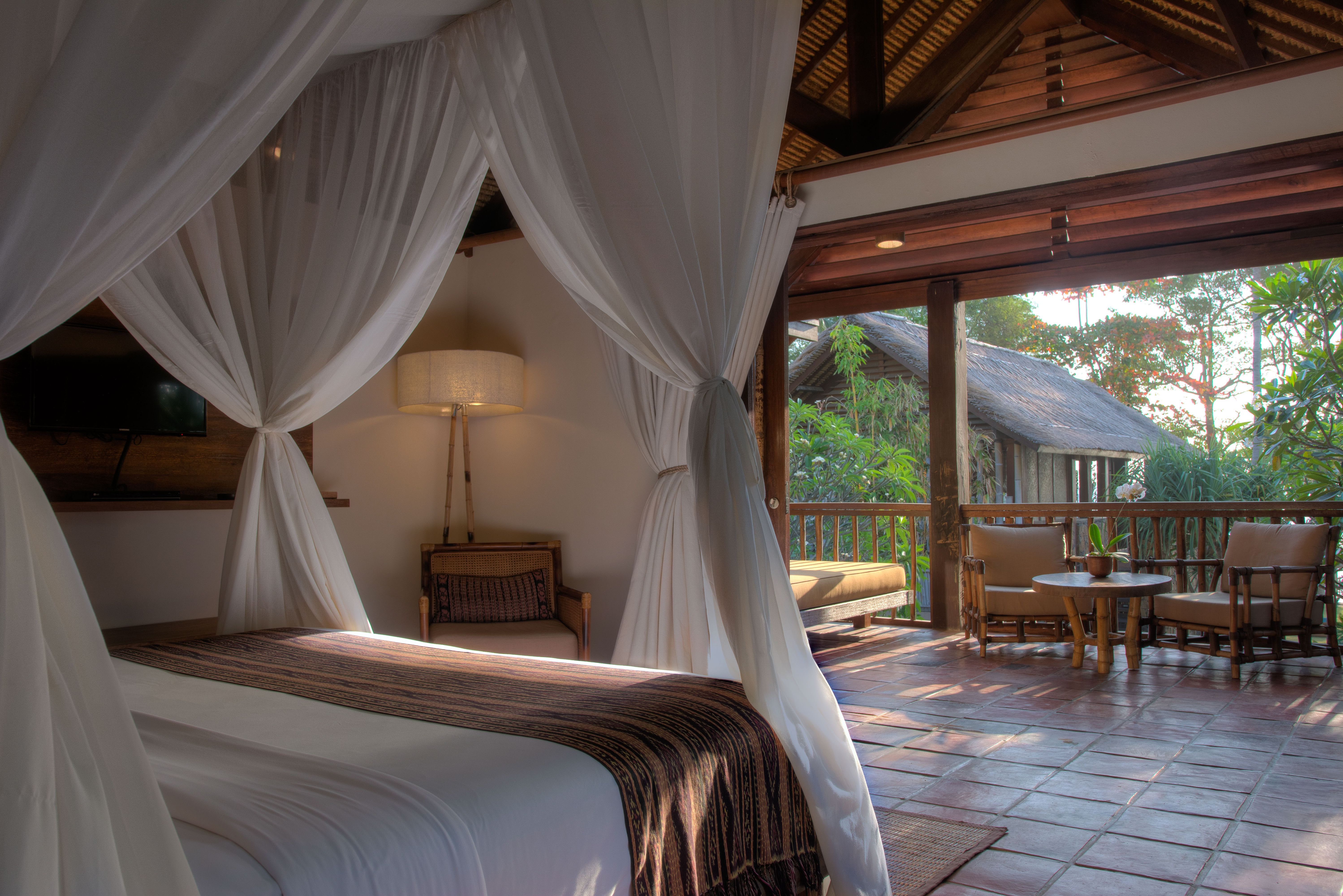 kamer van Senggigi Jeeva Klui Resort in Indonesie Lombok