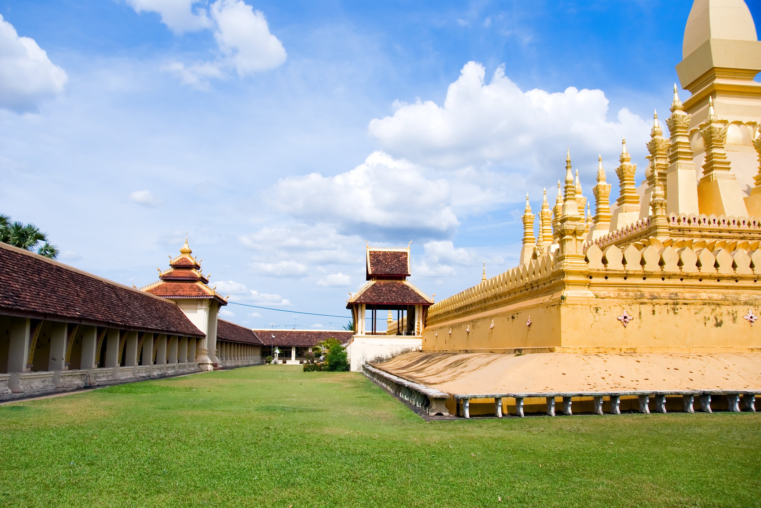 Pha That Luang in Vientiane, Laos