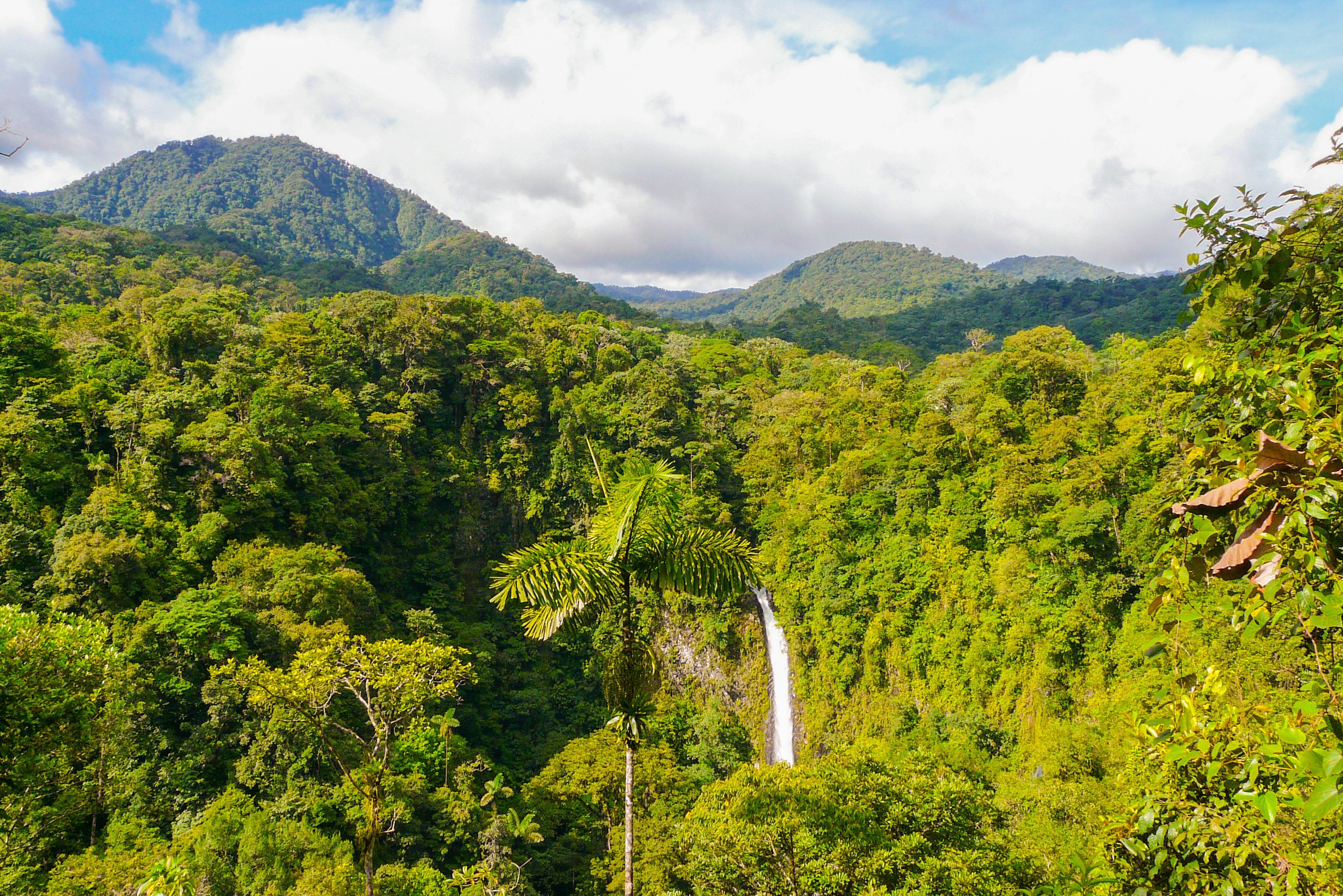 La Fortuna waterval in Costa Rica