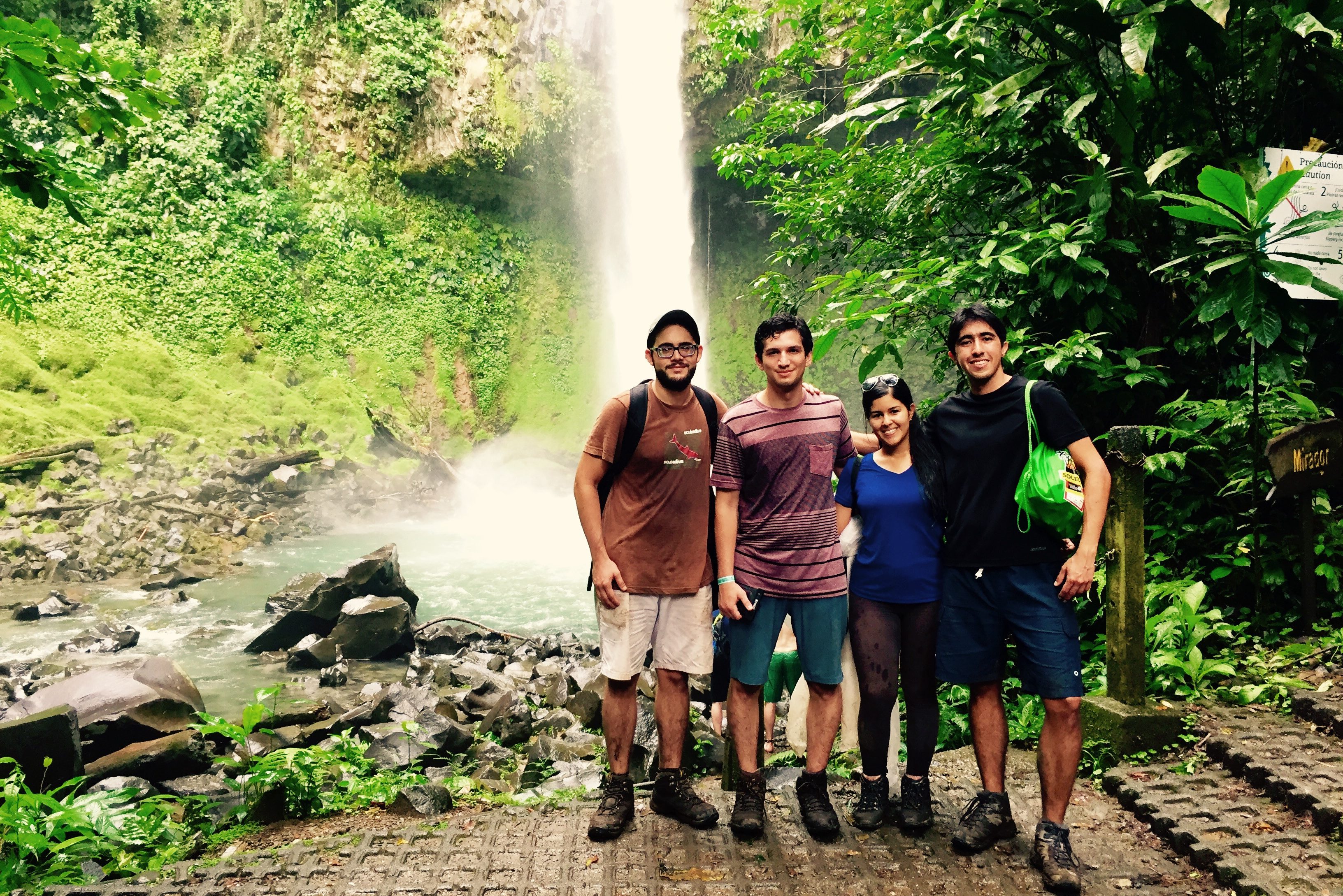 La Fortuna waterval in Costa Rica