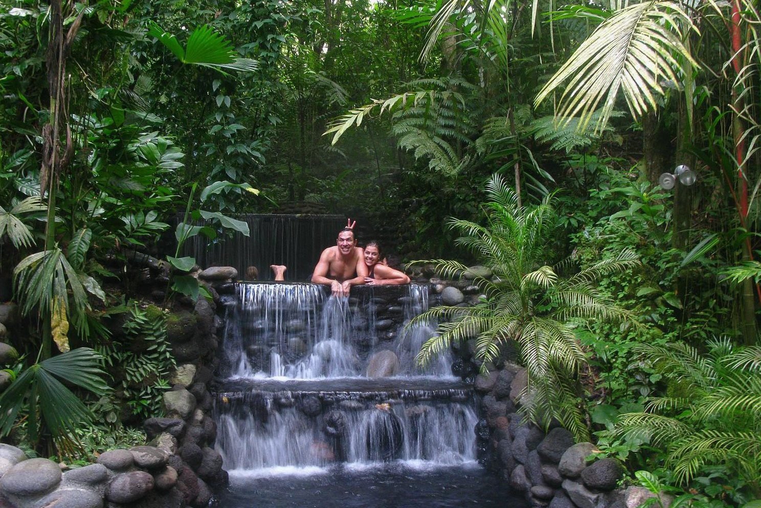 Eco termales bij Arenal in Costa Rica