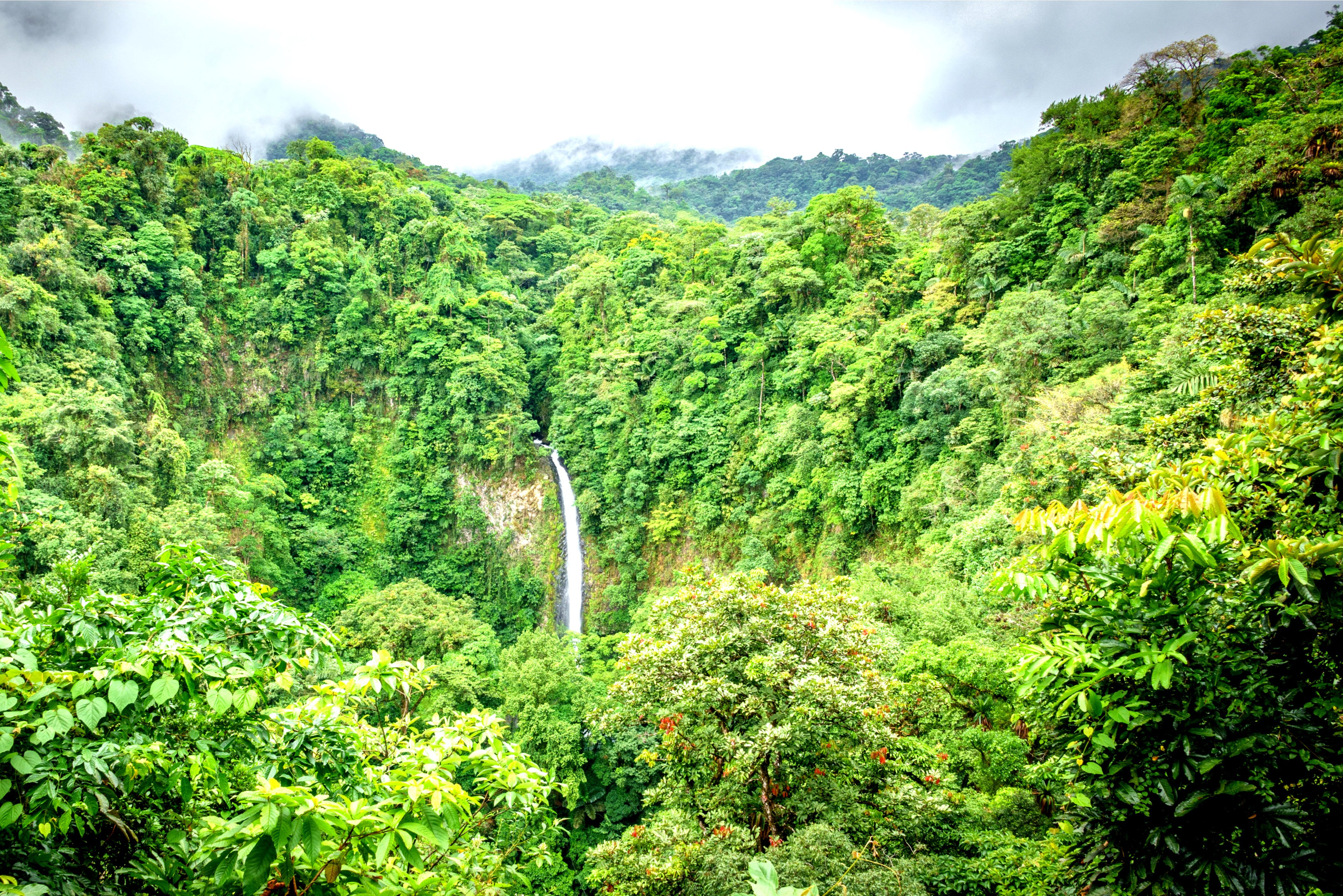 La Fortuna waterval in Costa Rica