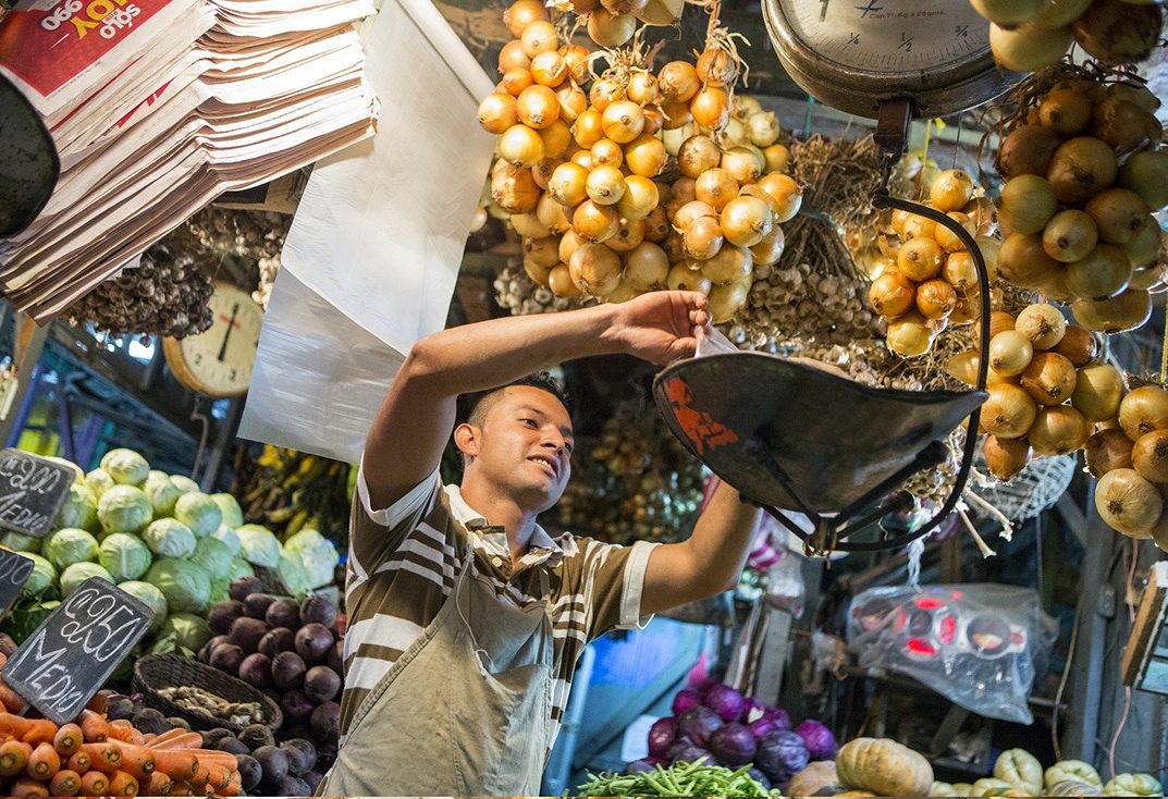 Markt in San Jose in Costa Rica