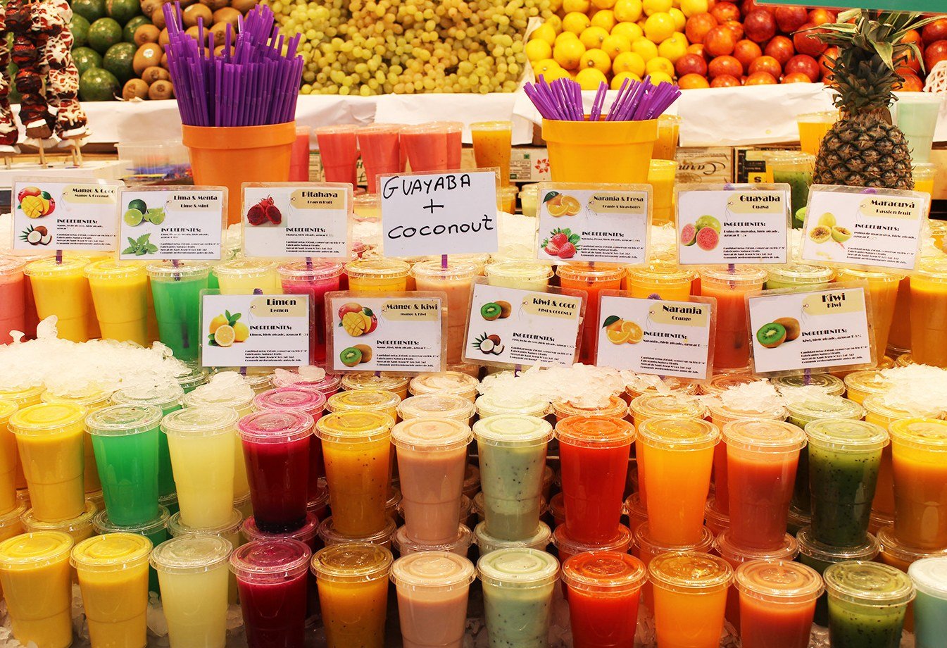Smoothies in Costa Rica