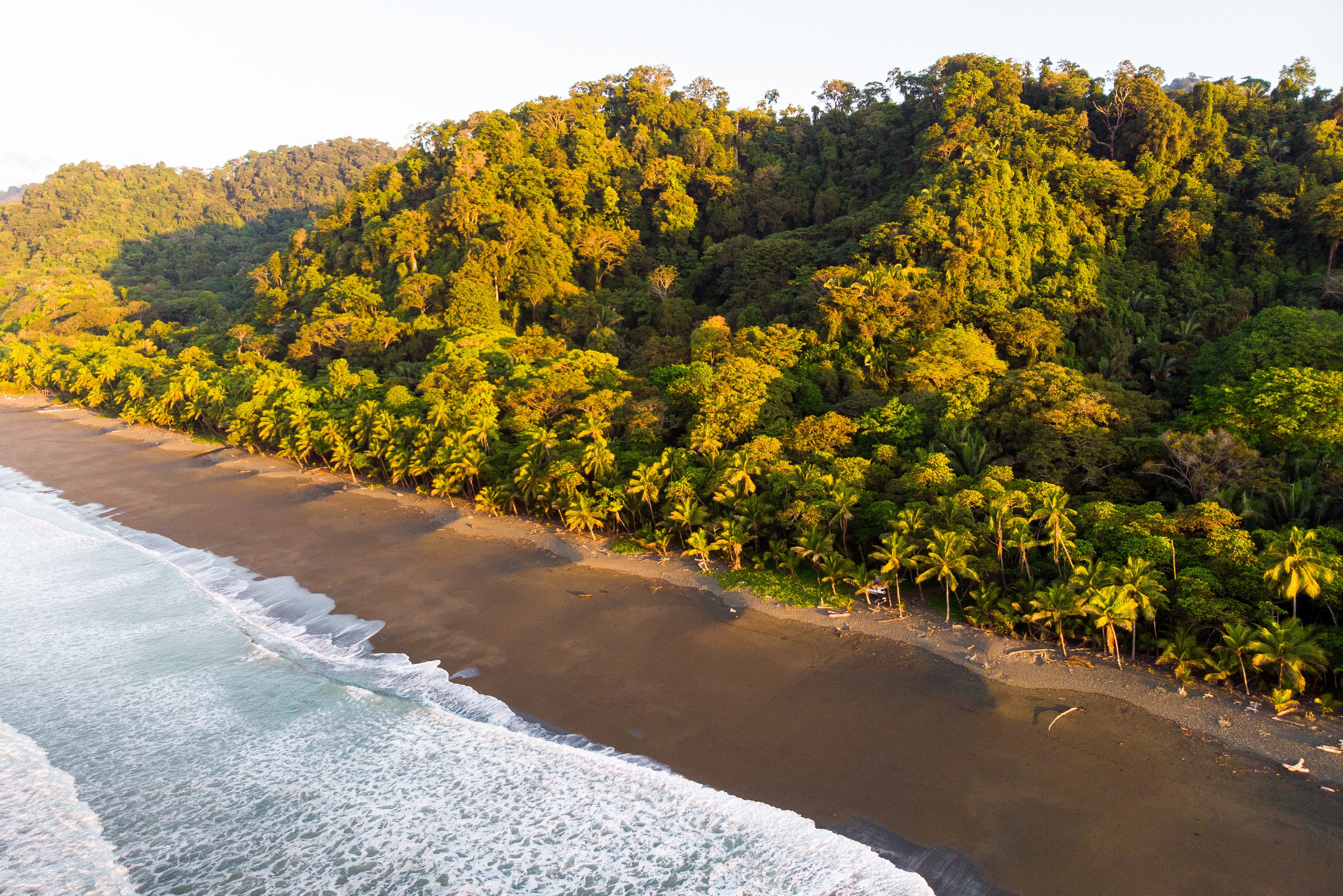 Corcovado national park met drone in Costa Rica