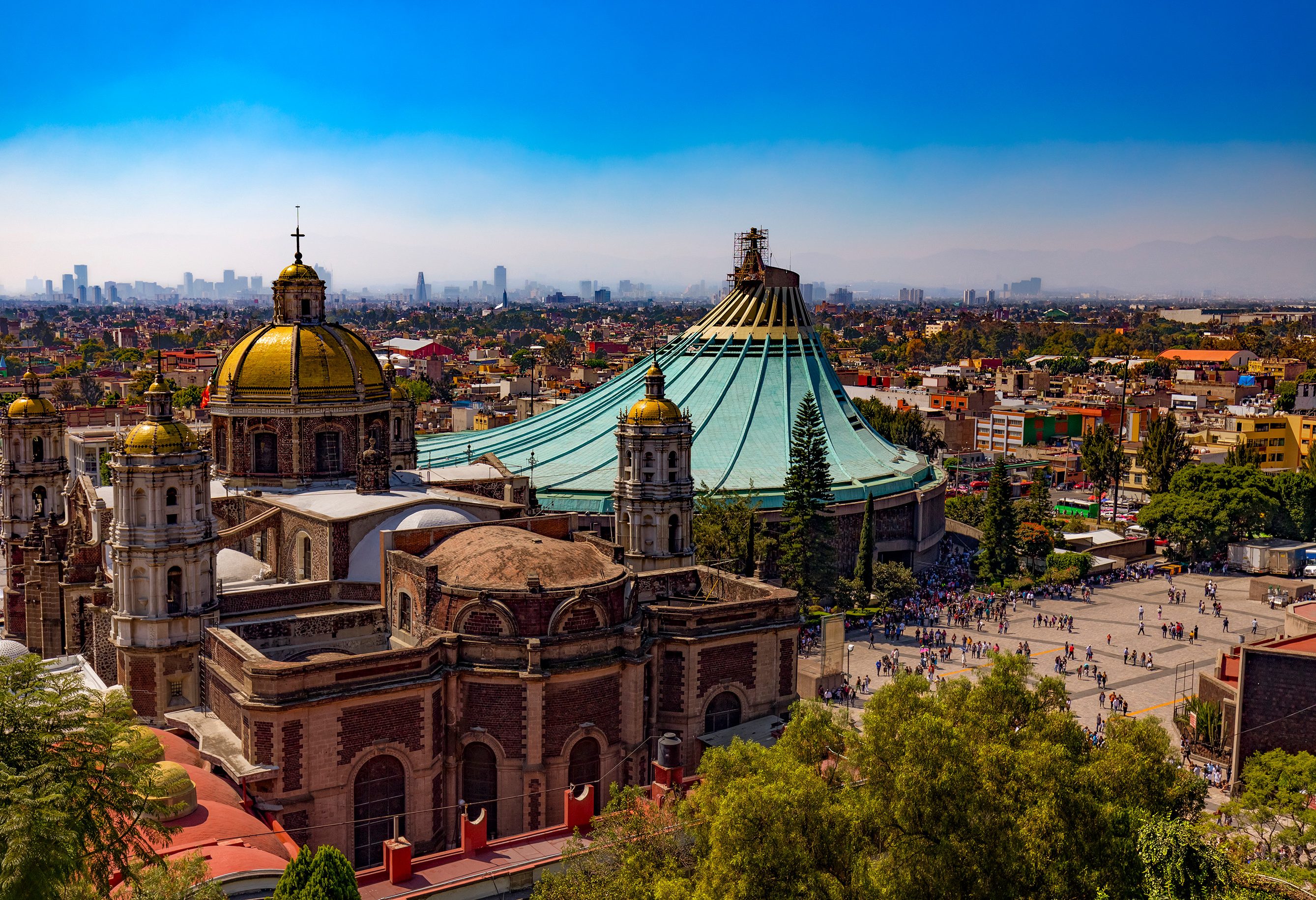Mexico stad Basiliek van Guadelupe