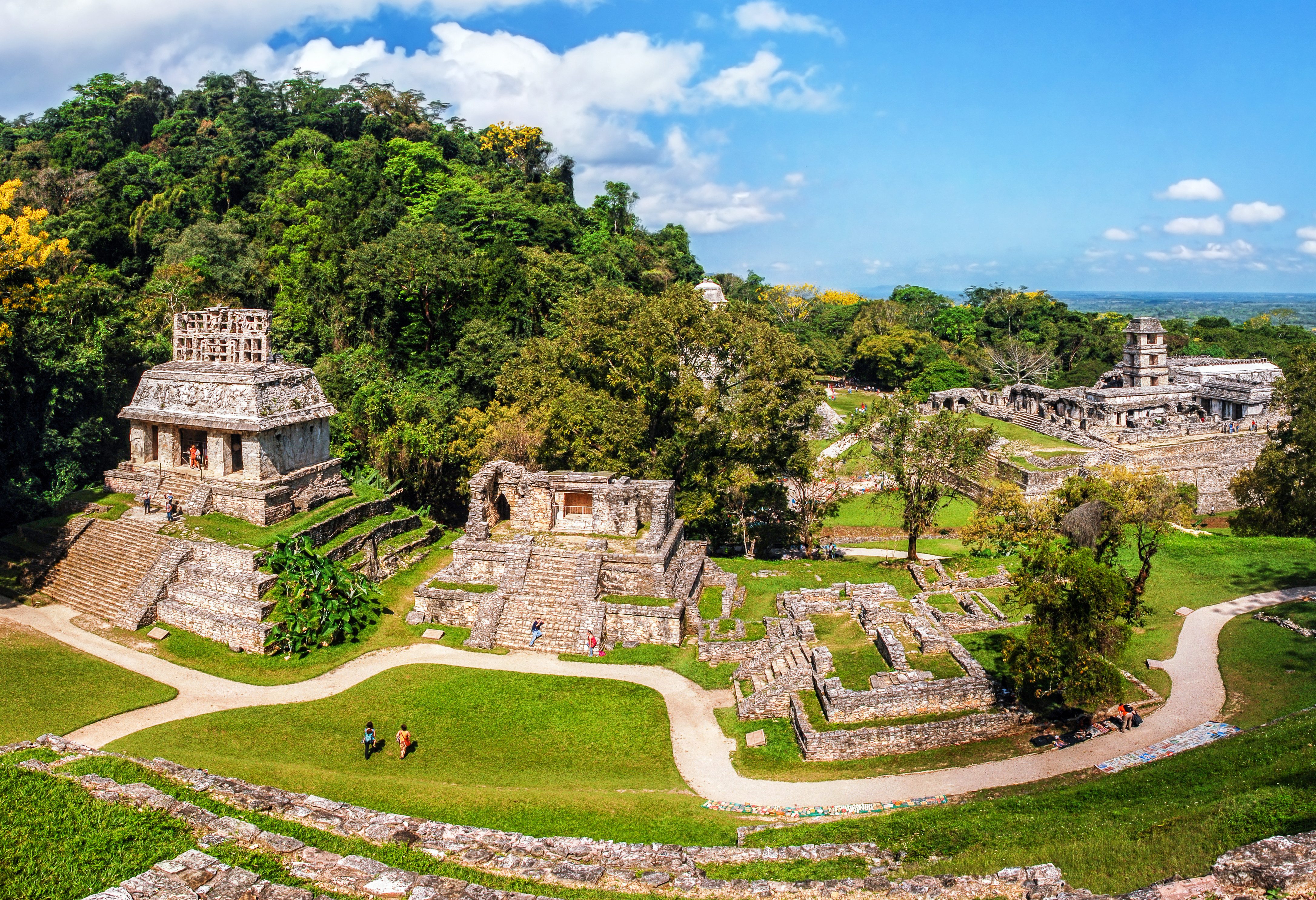 Palenque Maya stad Chiapas Mexico
