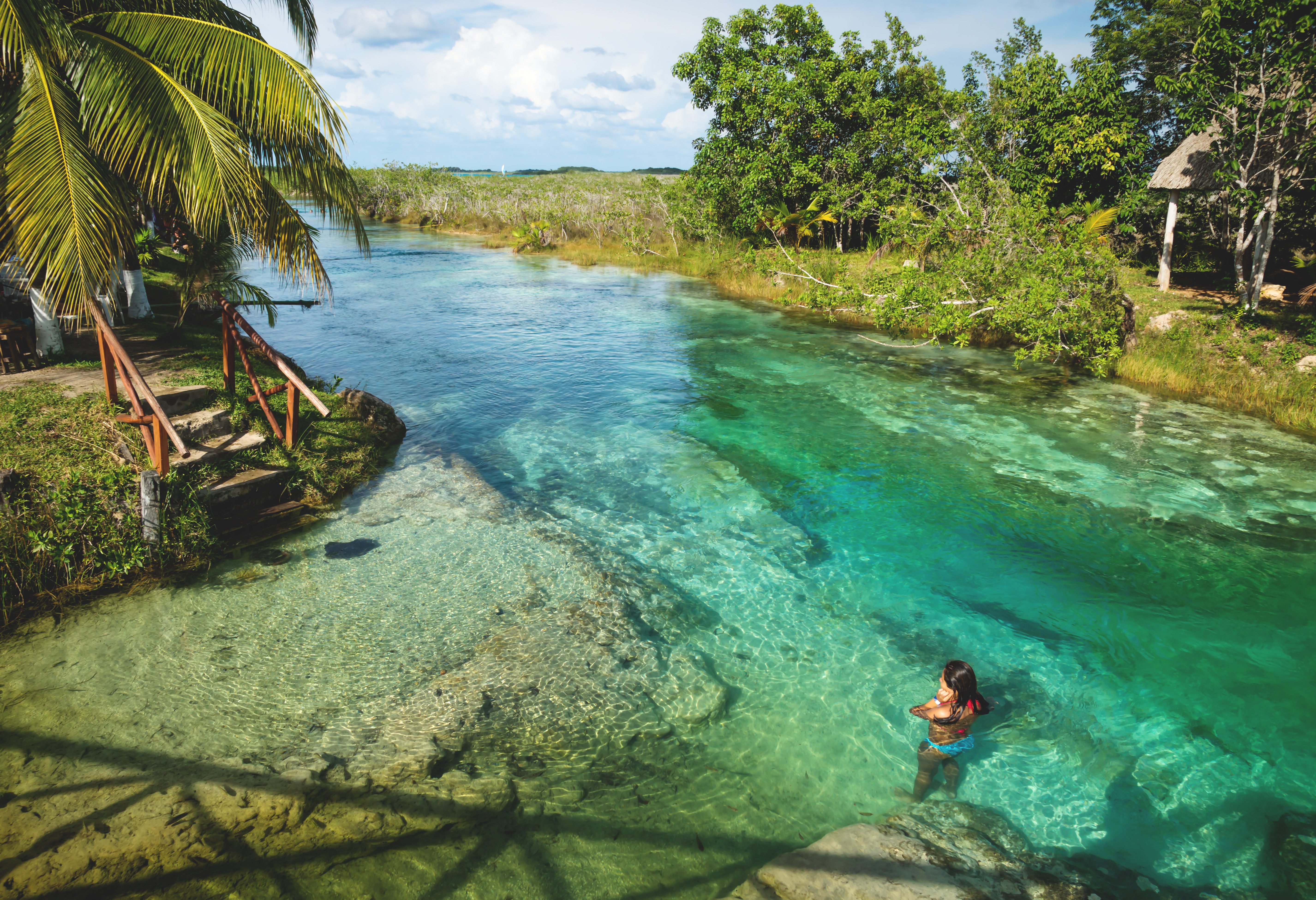 Bacalar Laguna Yucatan Mexico