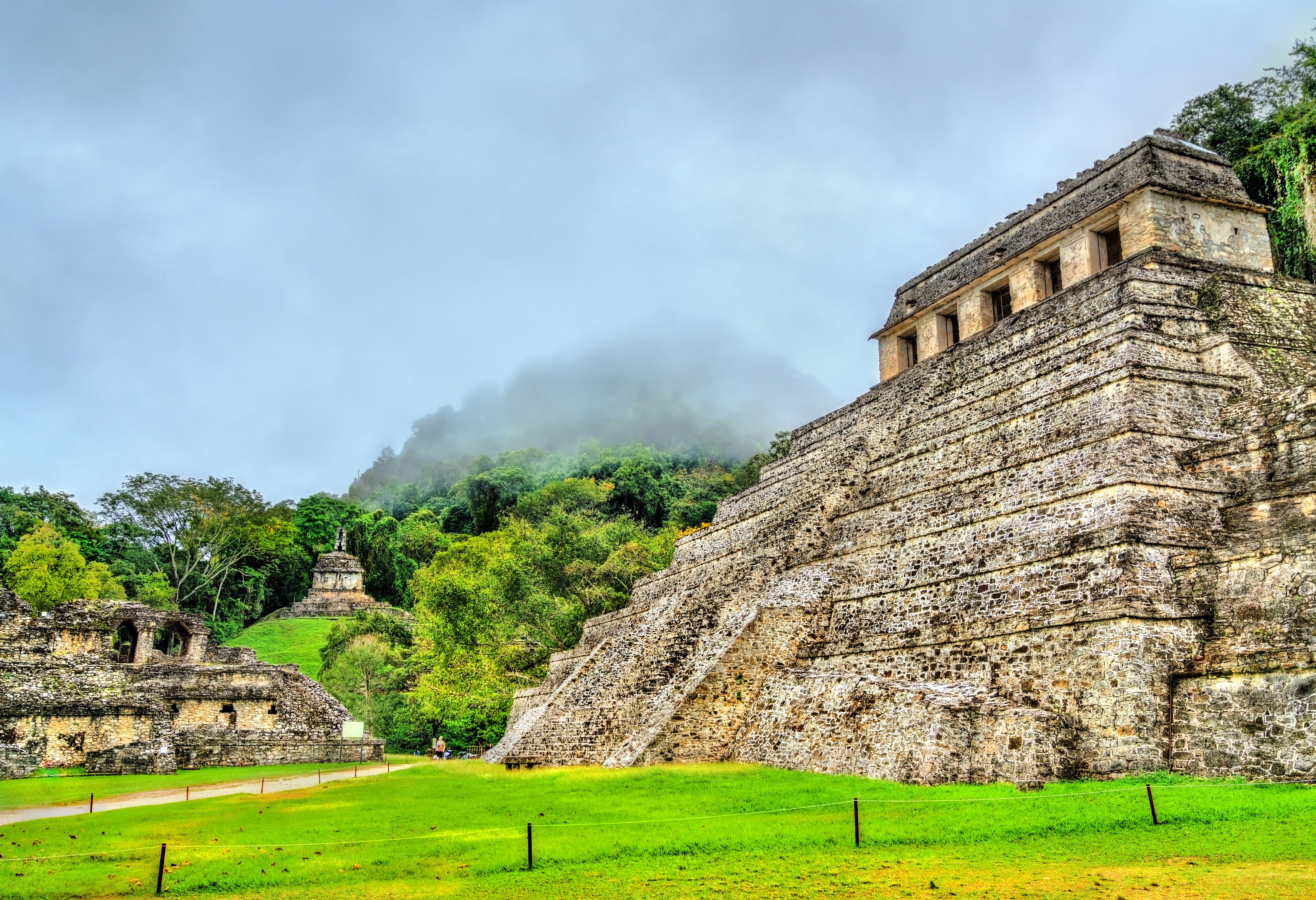 Palenque Maya stad Chiapas Mexico