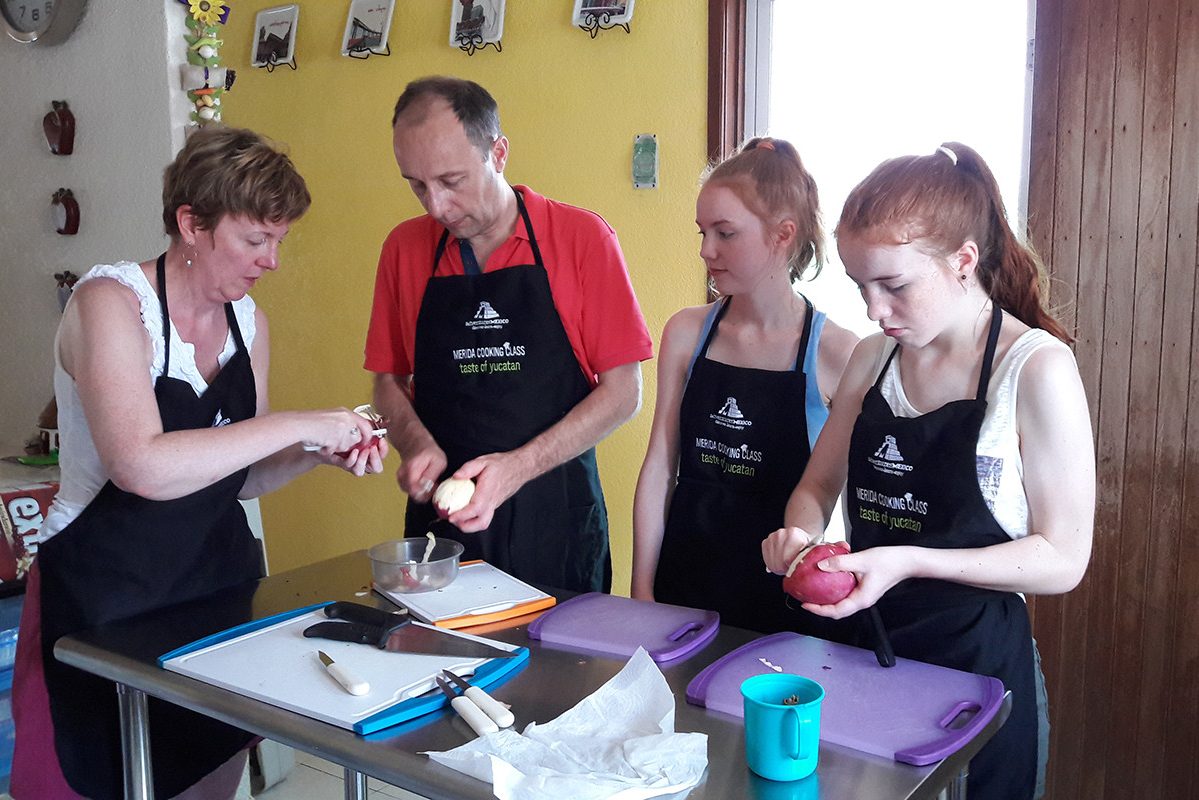 Mexicaanse keuken kookworkshop Taste of Yucatan Merida