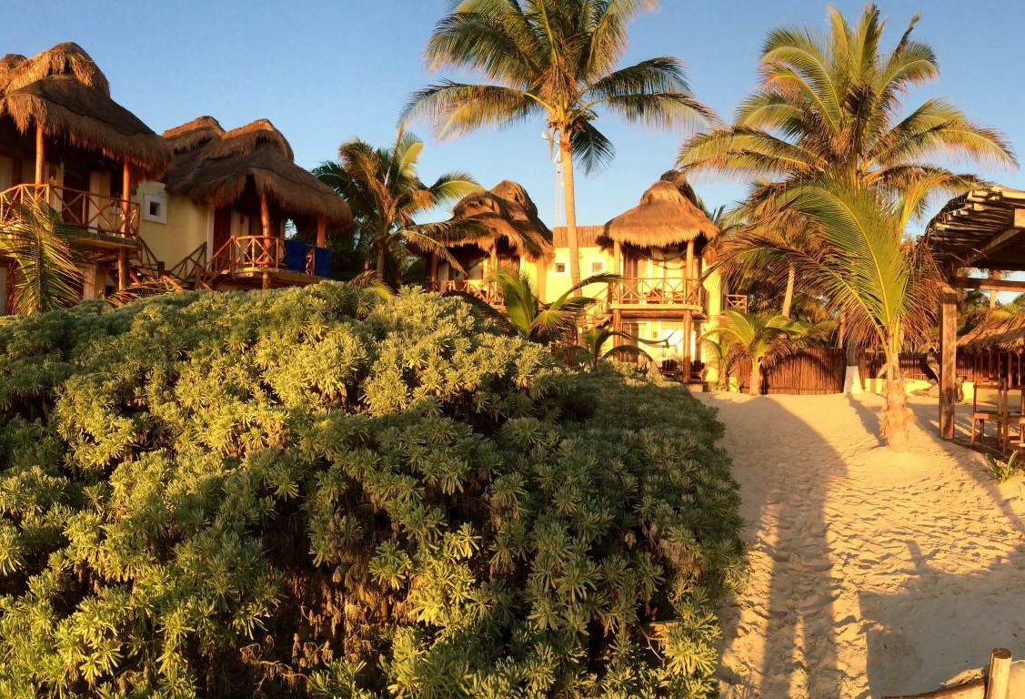 Piedra Escondida Tulum Yucatan Mexico strandvakantie