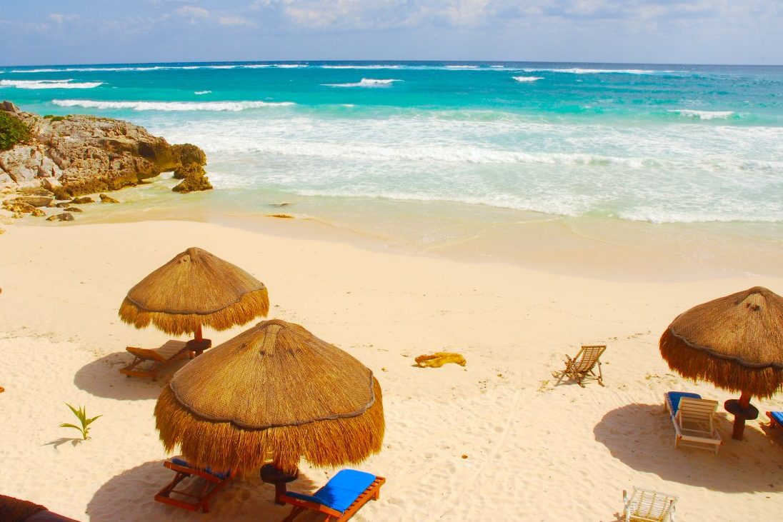 Piedra Escondida Tulum Yucatan Mexico strandvakantie