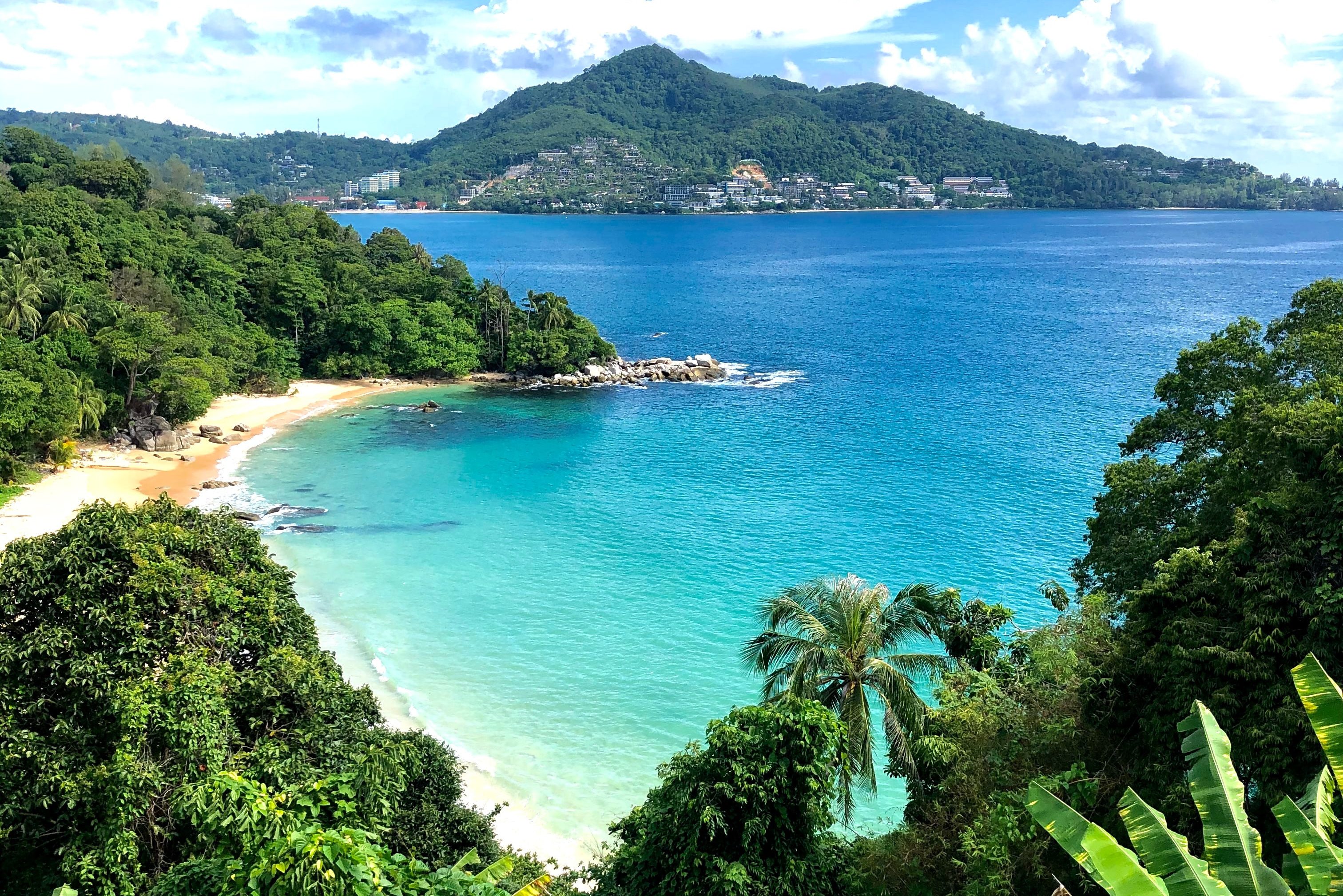 Uitzicht op Phuket in Thailand