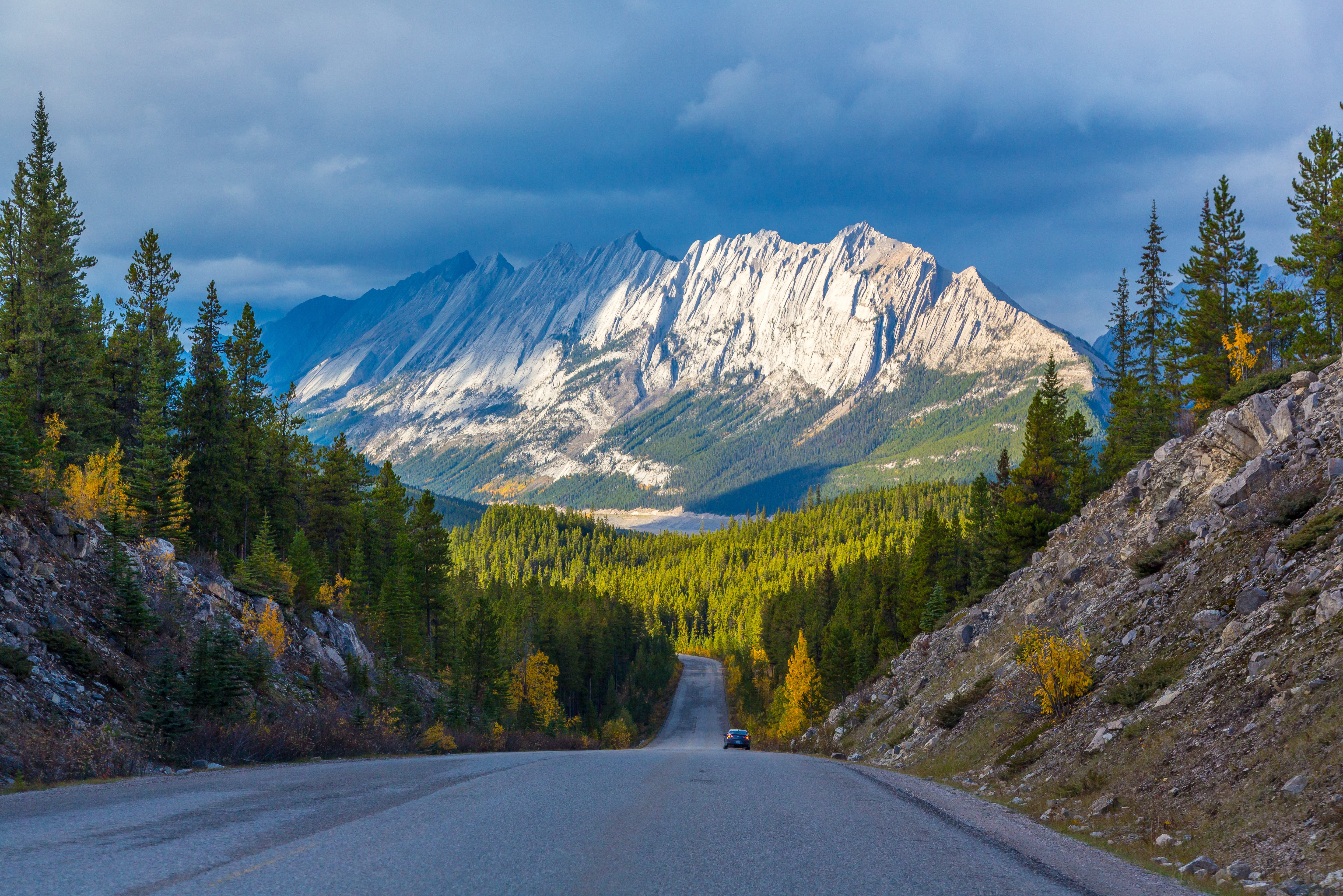 canada-jasper-weg-door-het-national-park