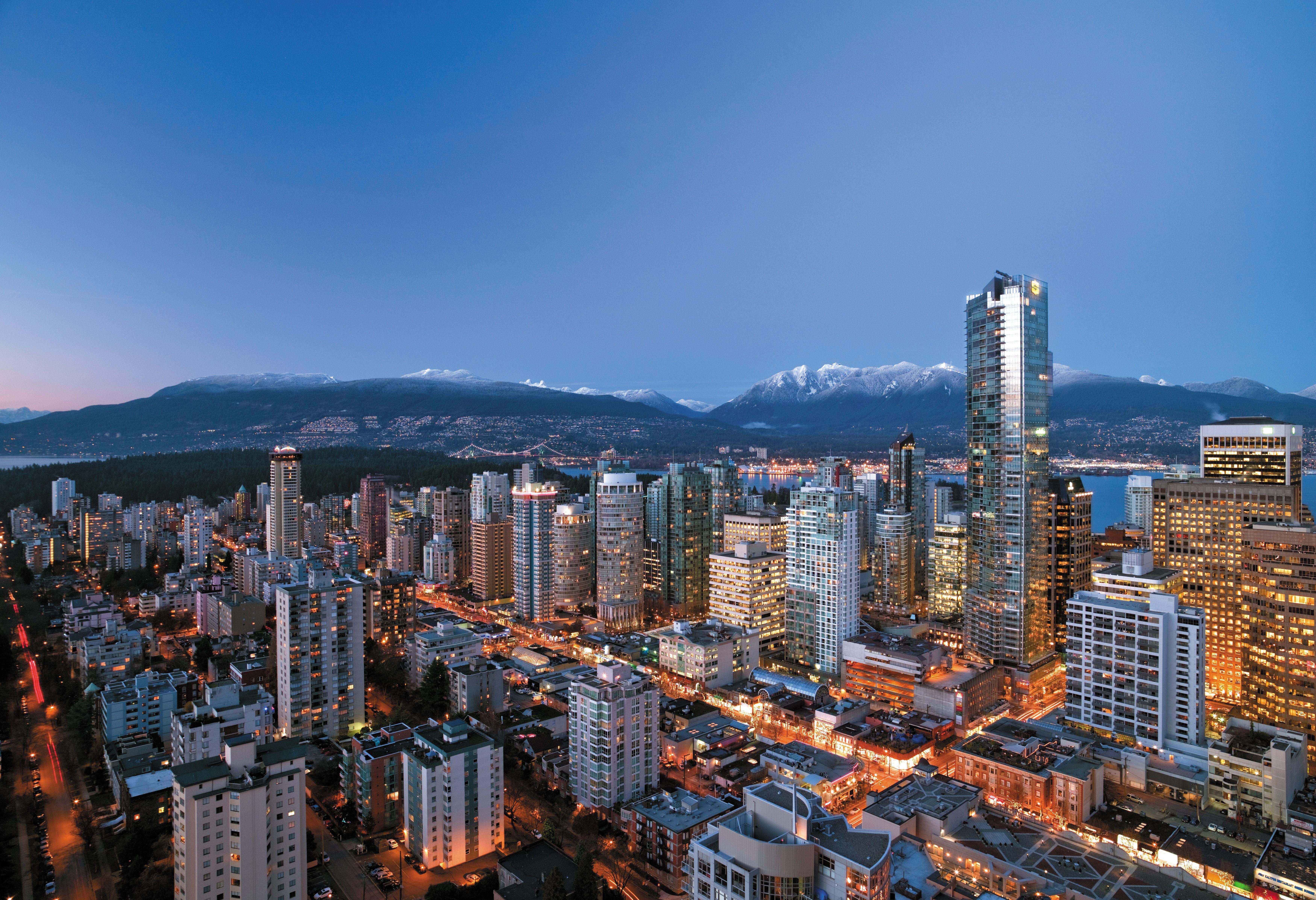 Vancouver skyline Canada