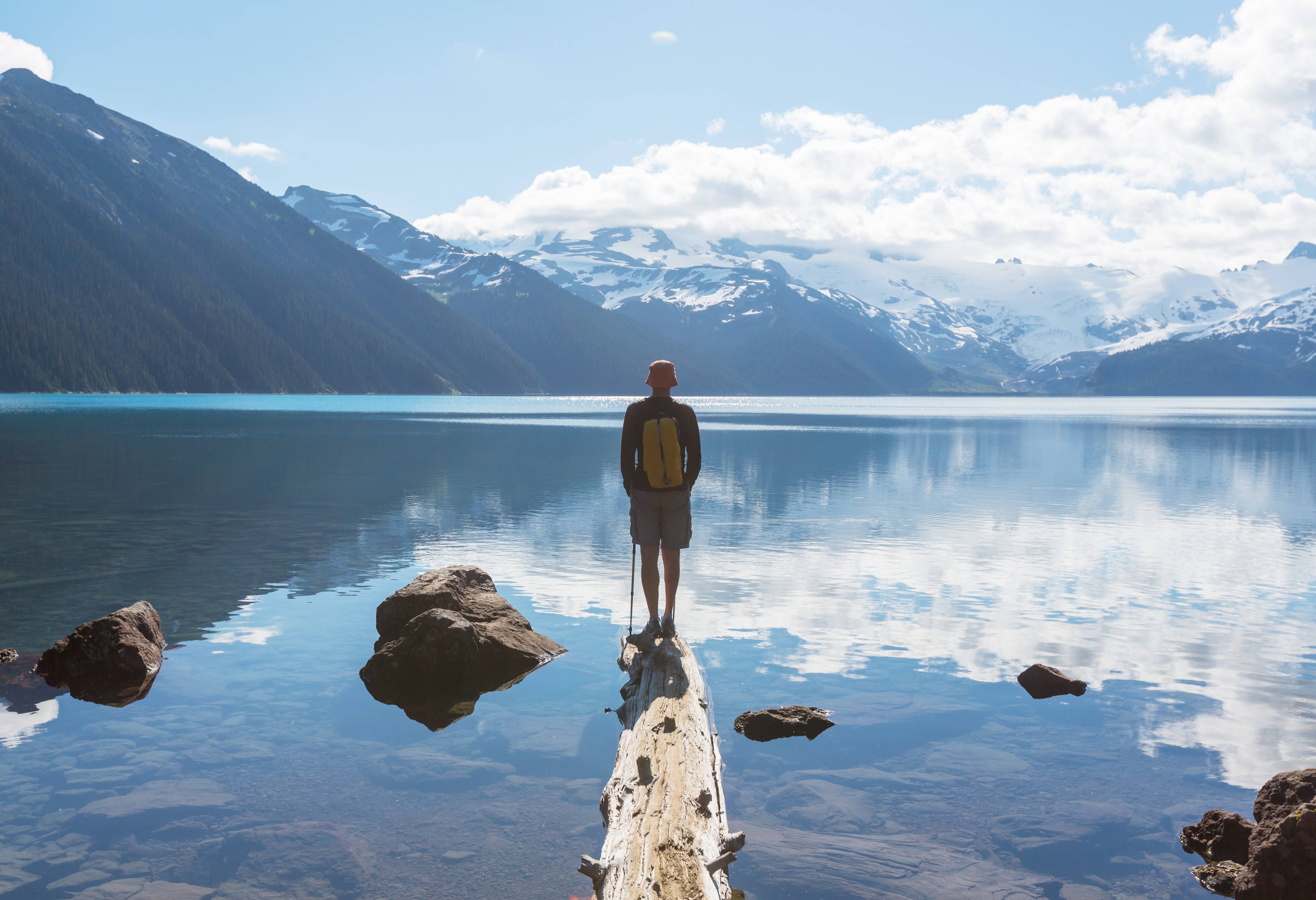 Lake Garibaldi vlakbij Whistler Canada