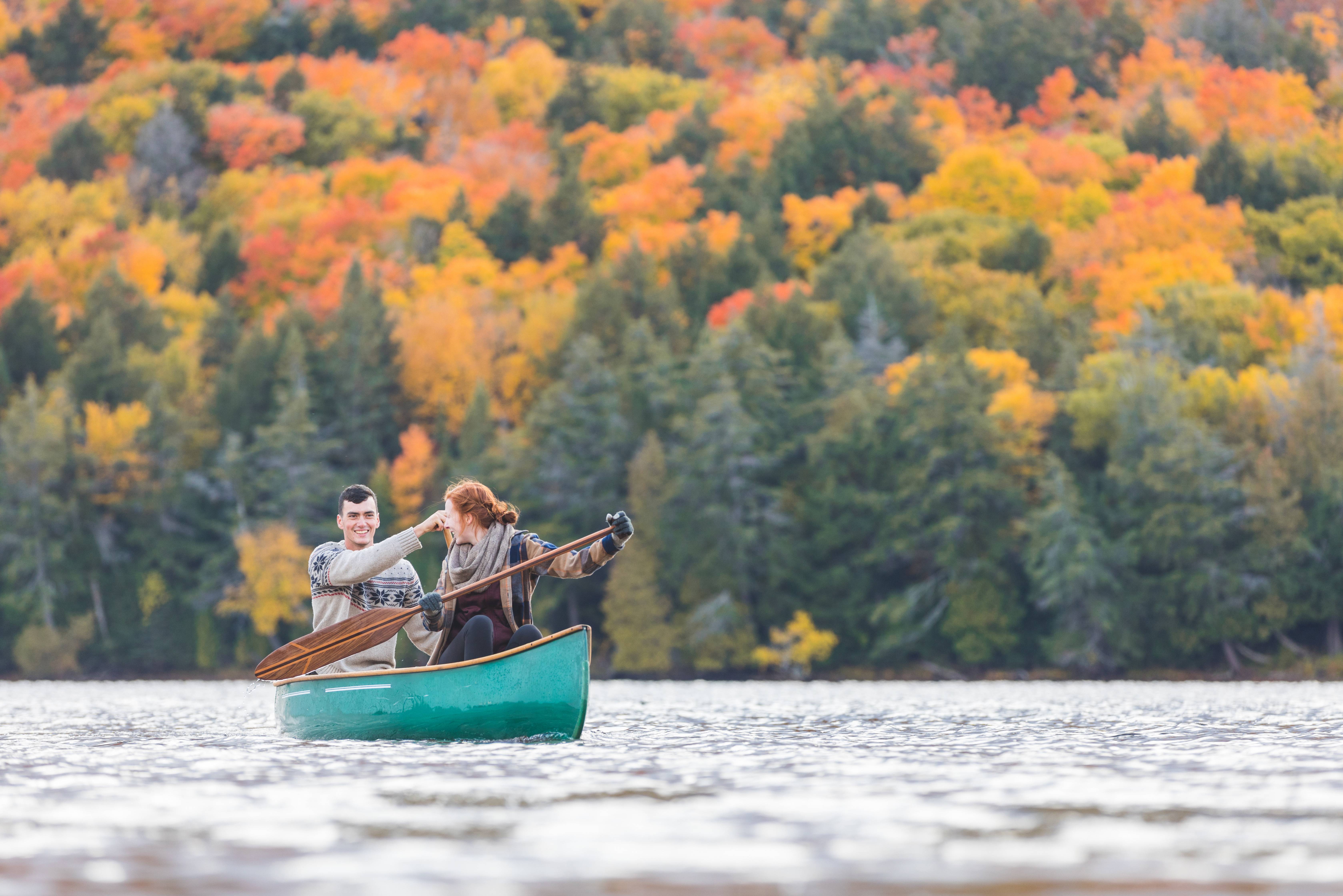 Kanoën in Algonquin Provincial Park