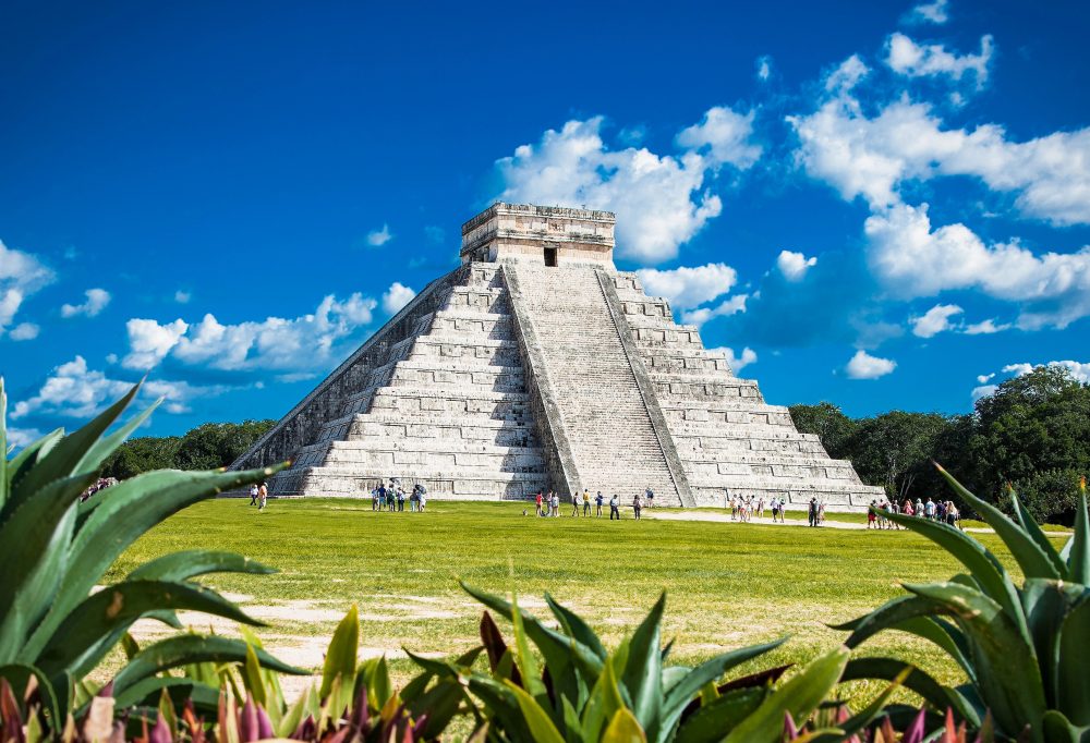 Maya-cultuur en strand van yucatán