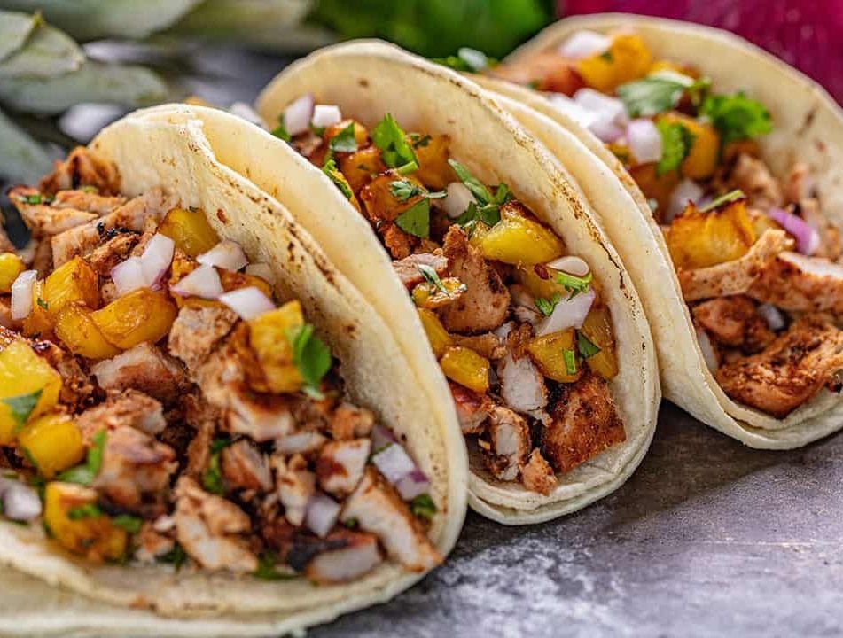 Mexicaanse taco's al Pastor