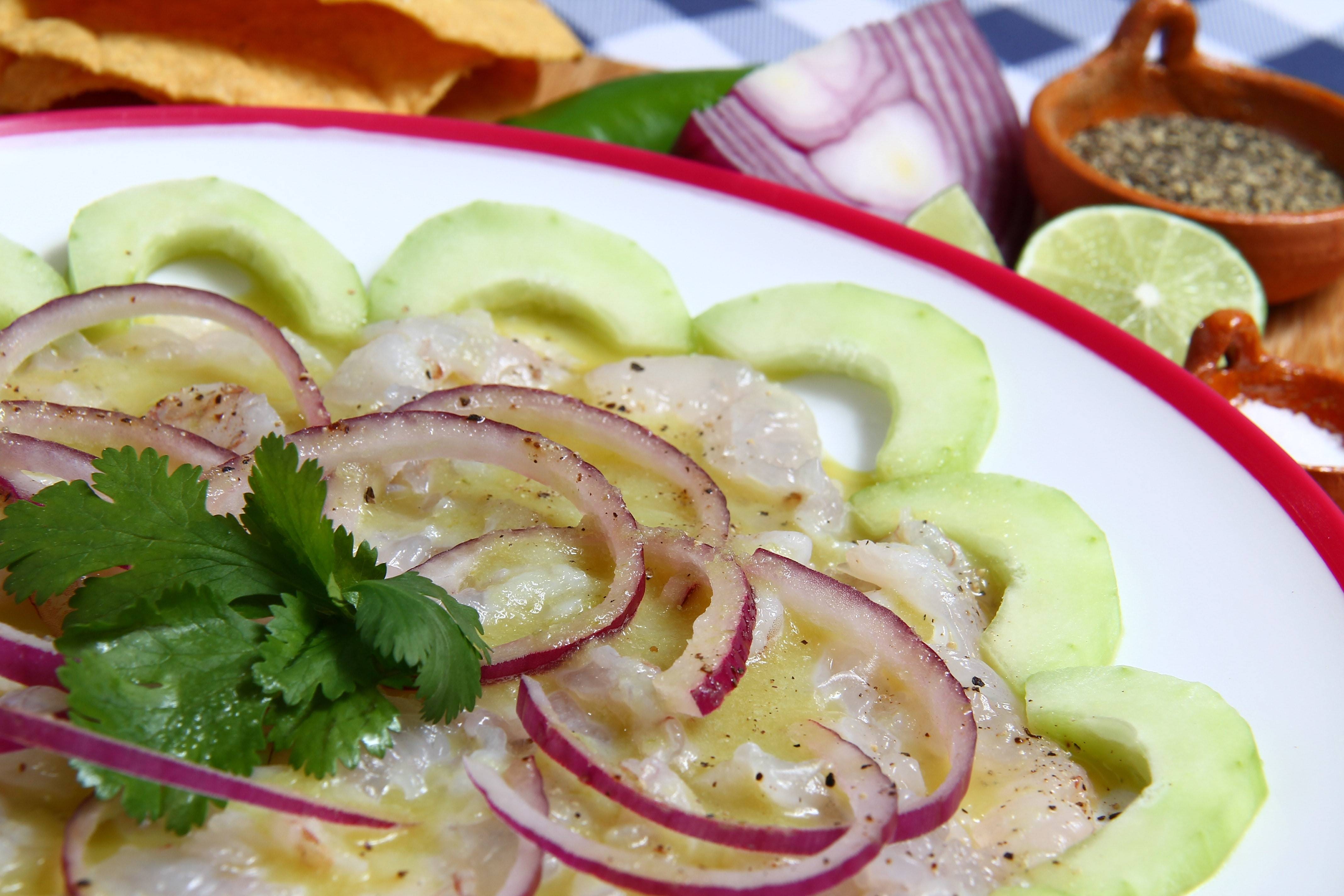Mexicaanse aguachile, ceviche