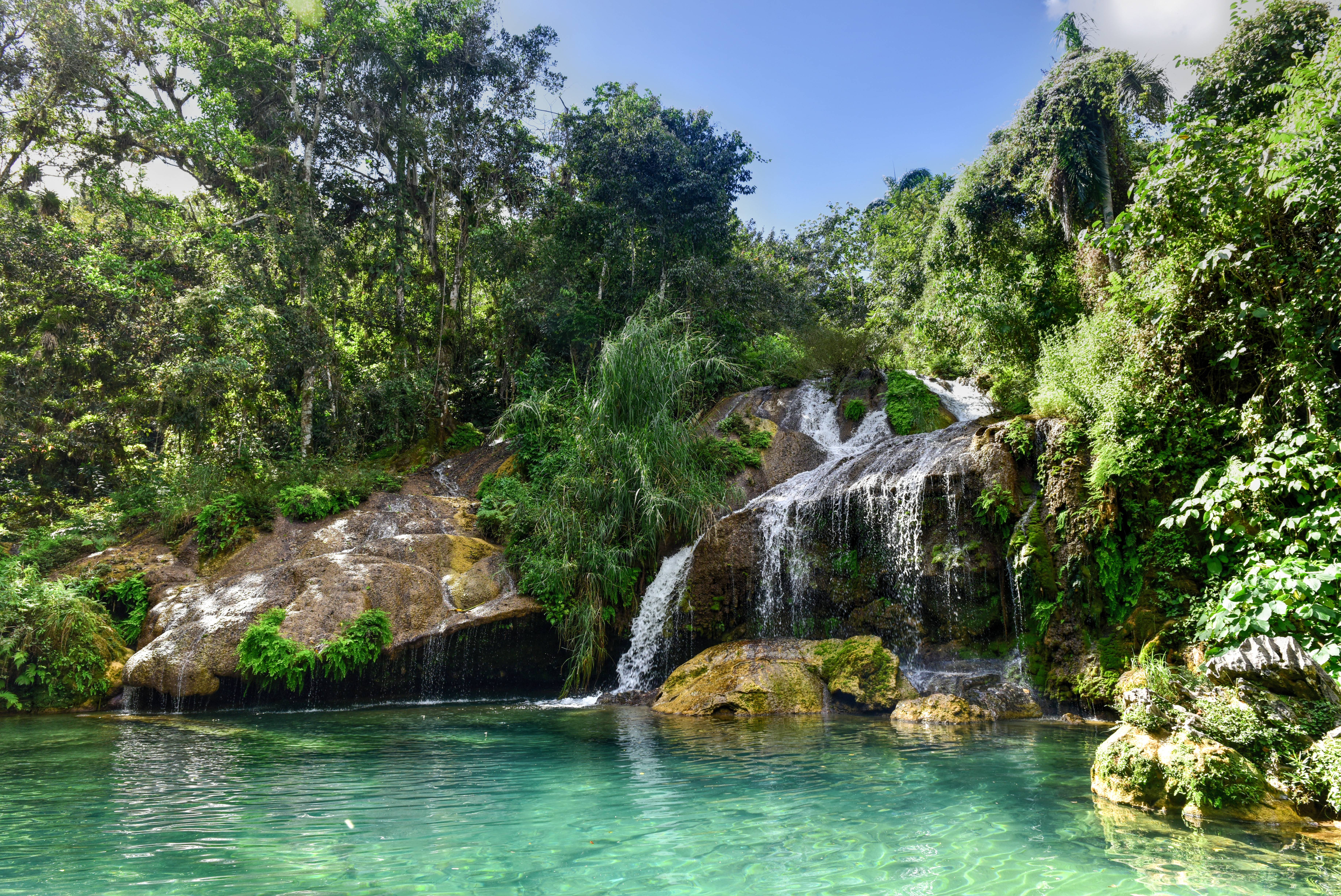 El Nicho waterval in Topes de Collantes, Cuba