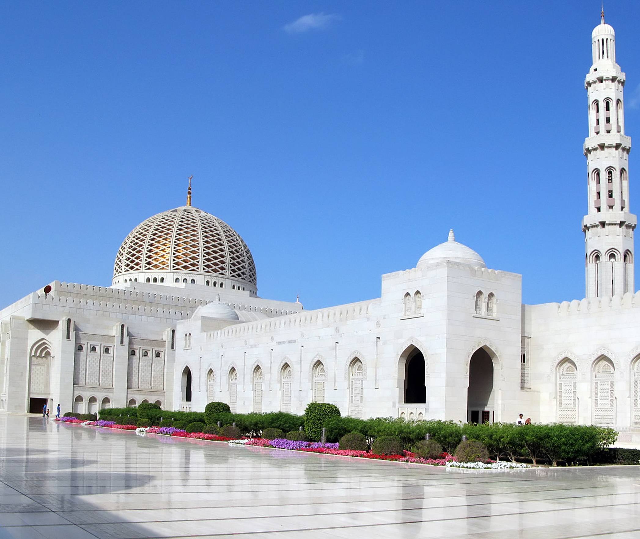 De sultan moskee in Muscat, Oman