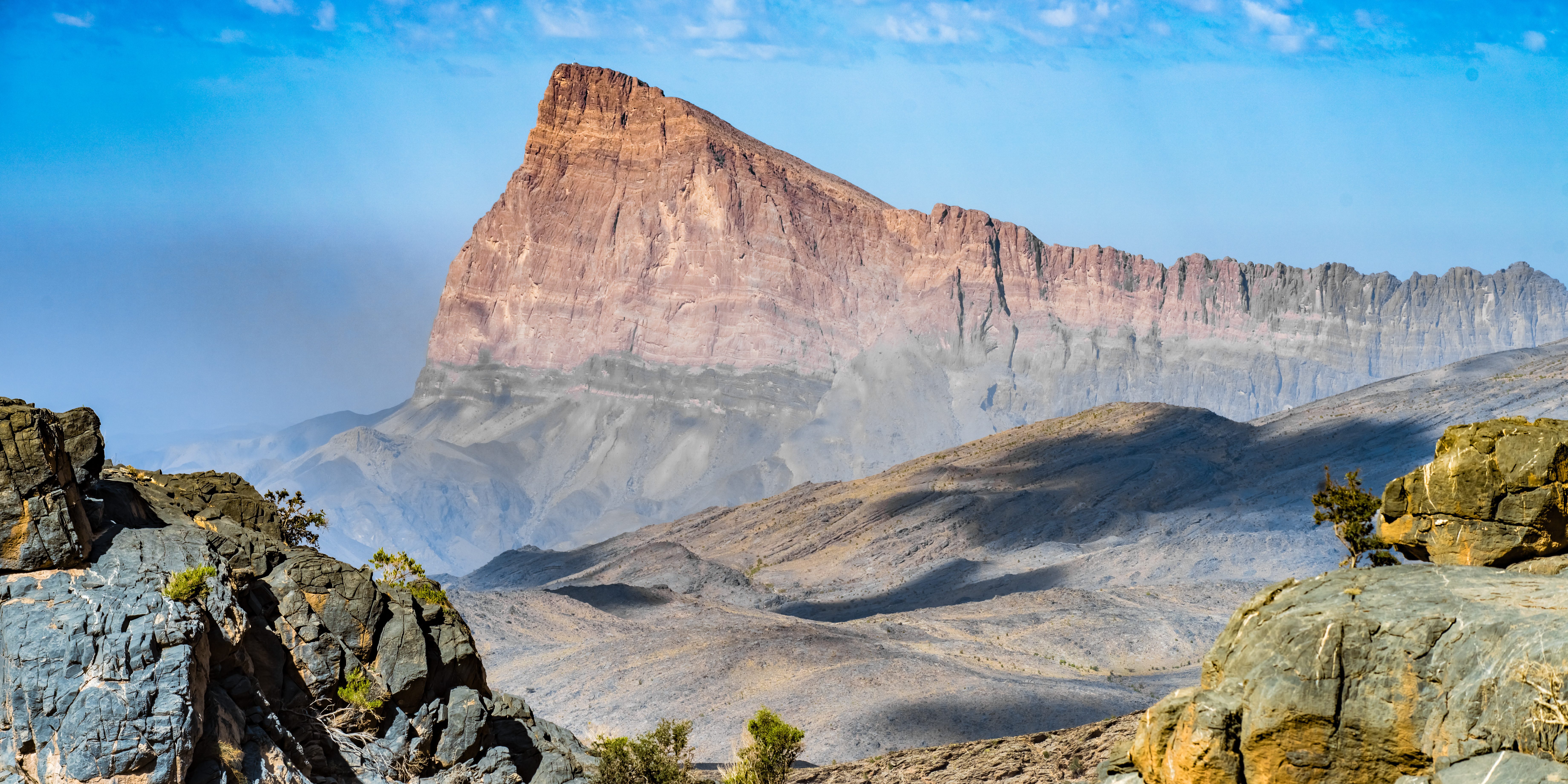 Het prachtige Omaanse gebergte, Jebel Akhdar