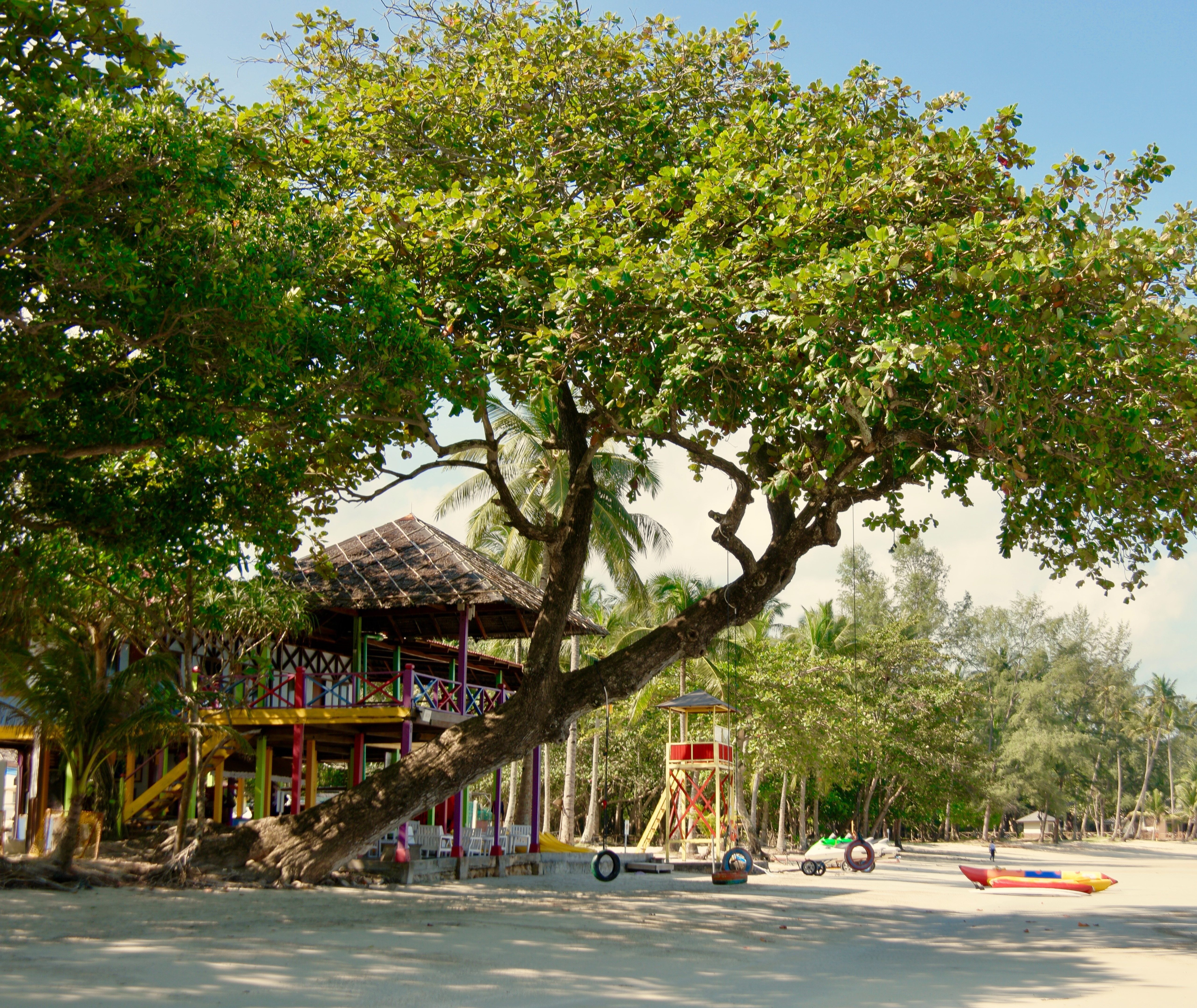 Het strand van Bintan Island in Singapore