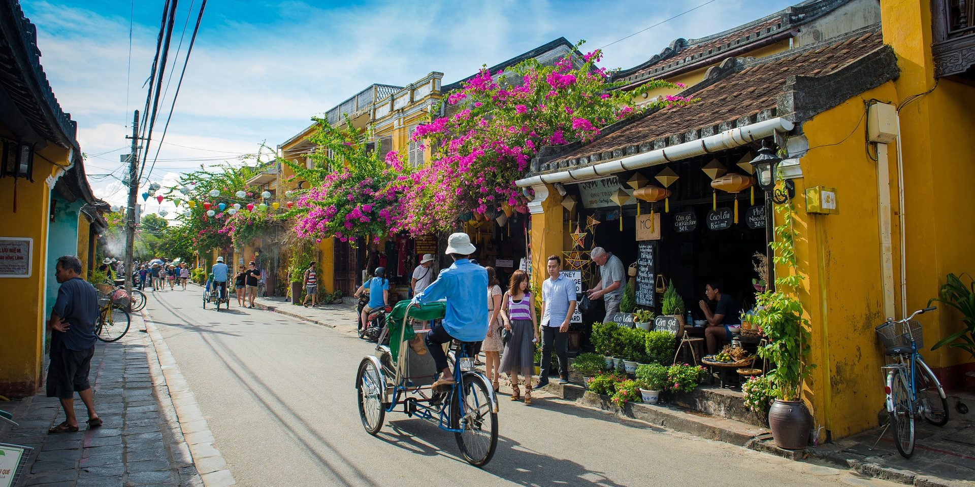 De kleurrijke straten van Hoi An, Vietnam