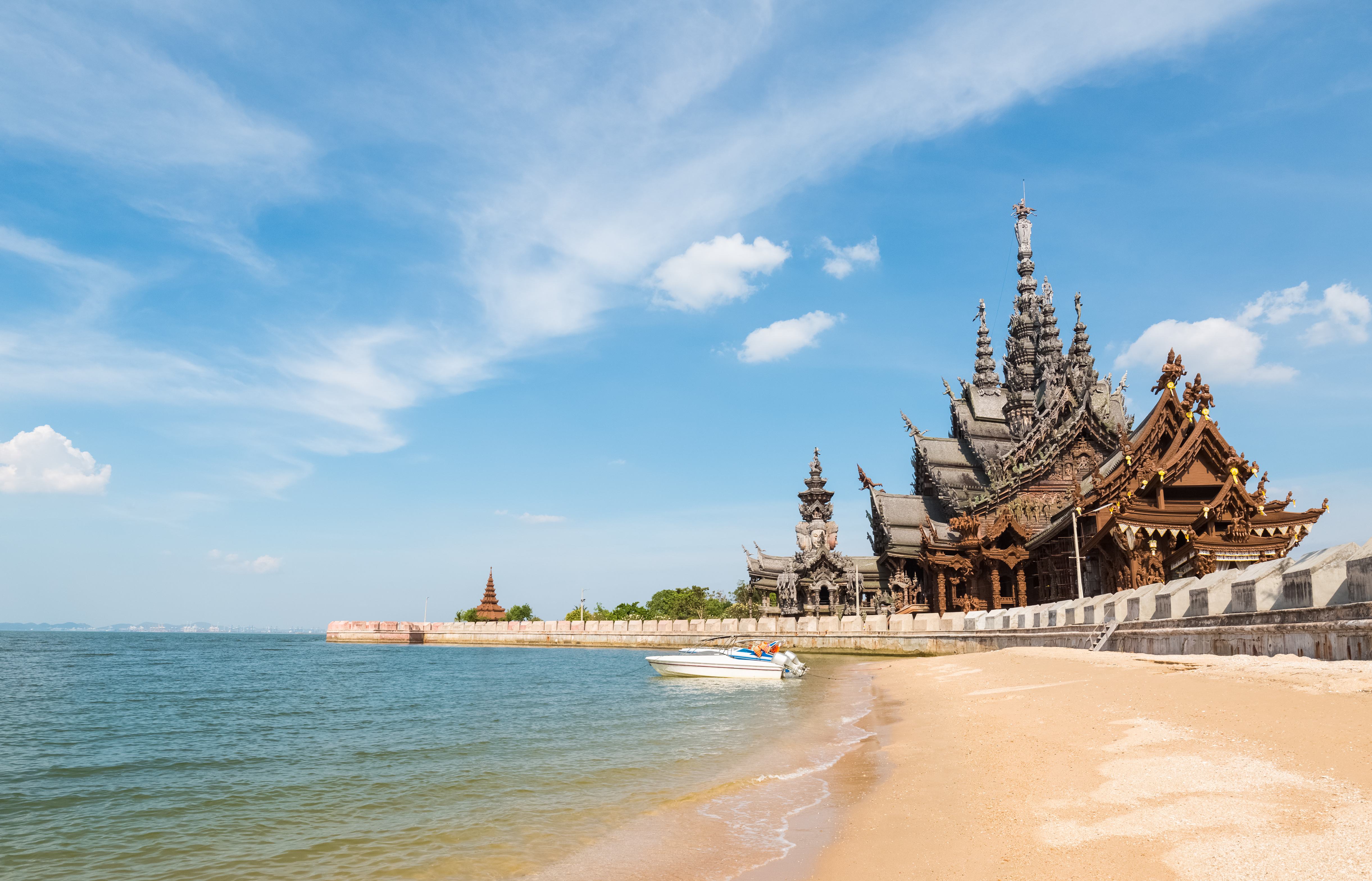 Sanctuary of Truth in Pattaya, Thailand