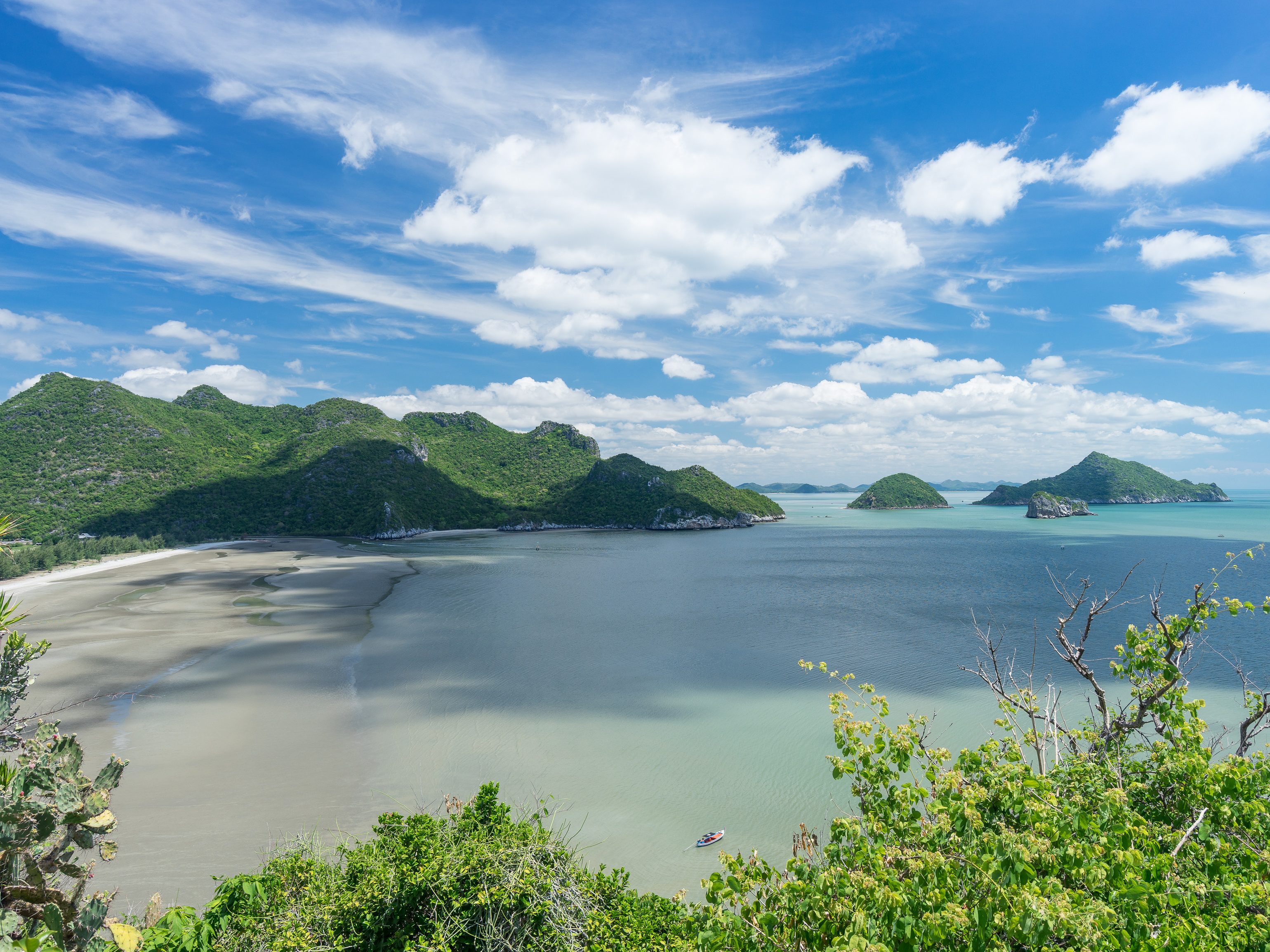 De prachtige omgeving van Sam Roi Yod in Hua Hin, Thailand