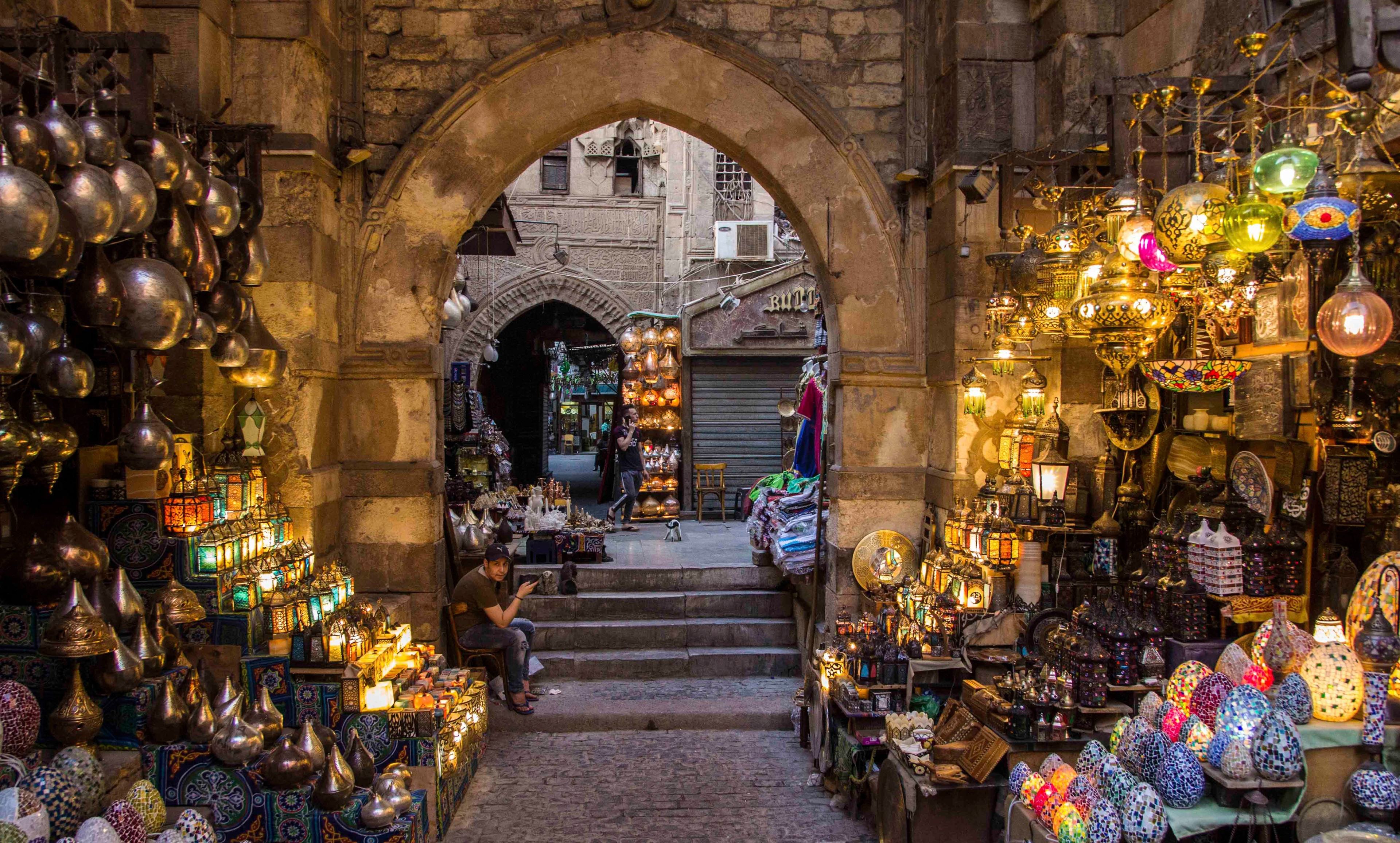 Khan El Khalili Souk in Cairo