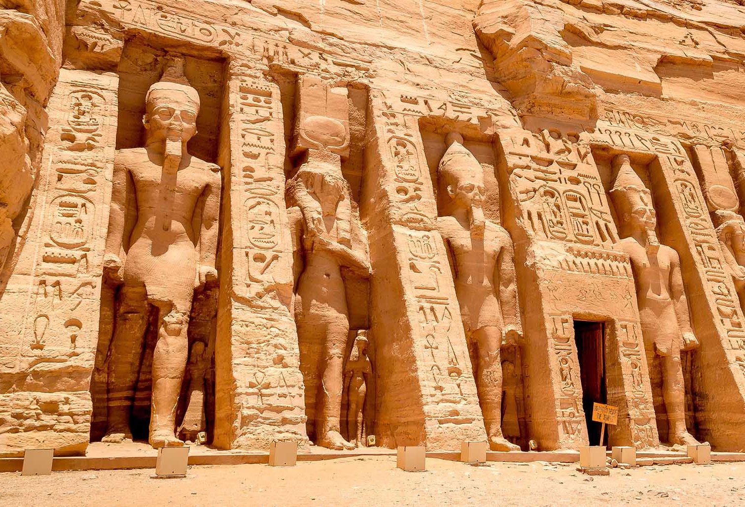 Abu Simbel in Egypte