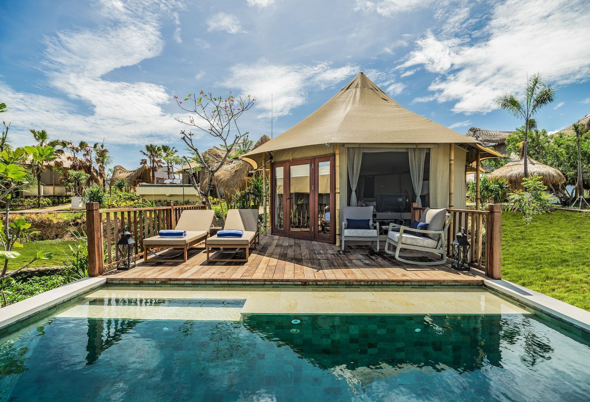 Glamping op Bali Menjangan Dynasty