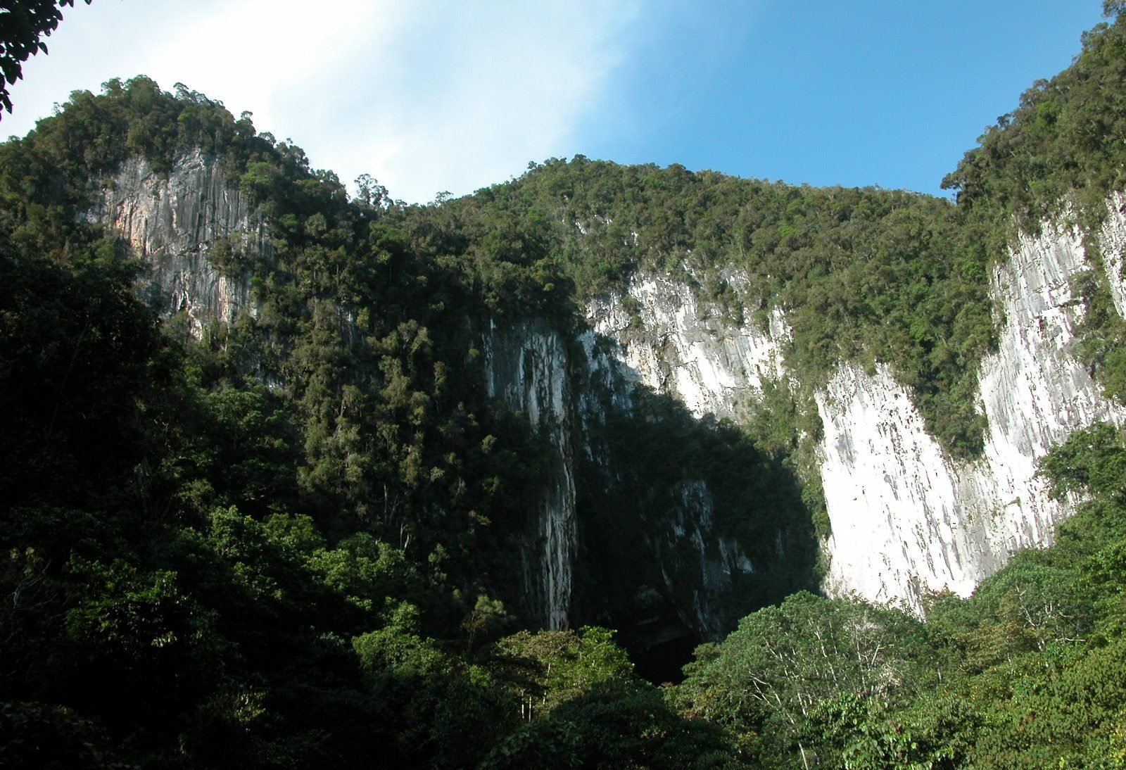 Grotten van Mulu National Park in Borneo Maleisie
