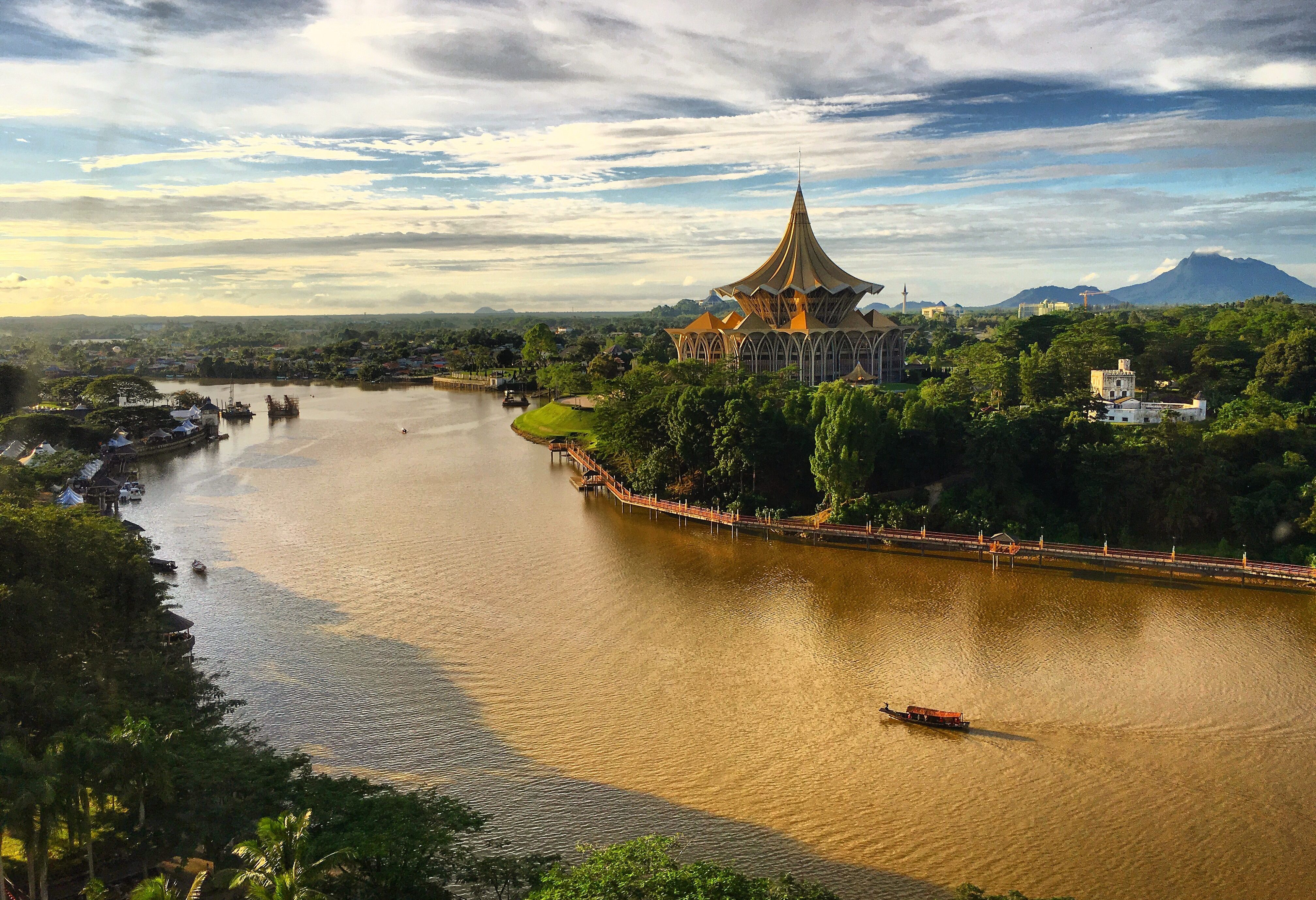 Kuching in Sarawak Borneo
