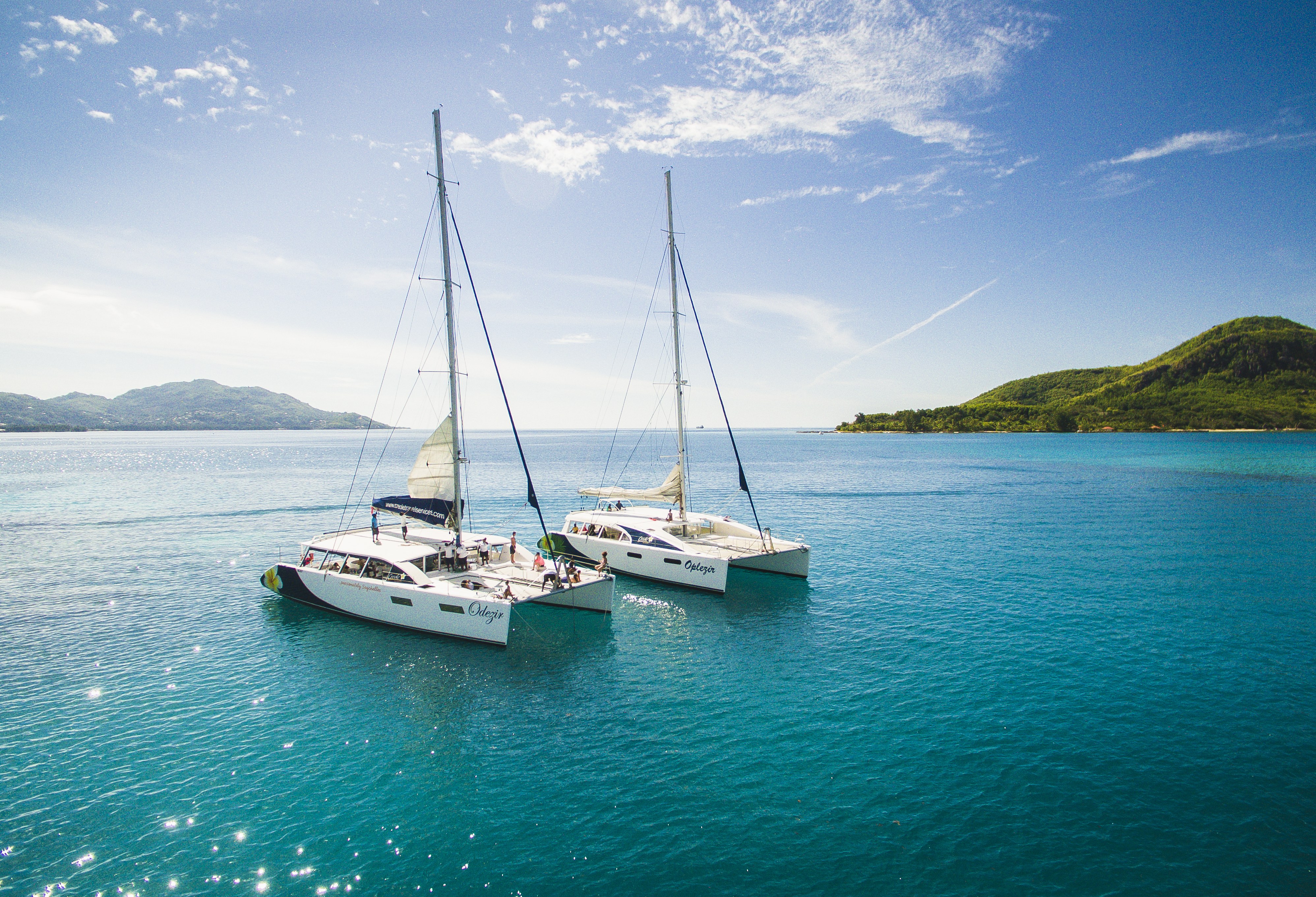 Sunset cruise Seychellen