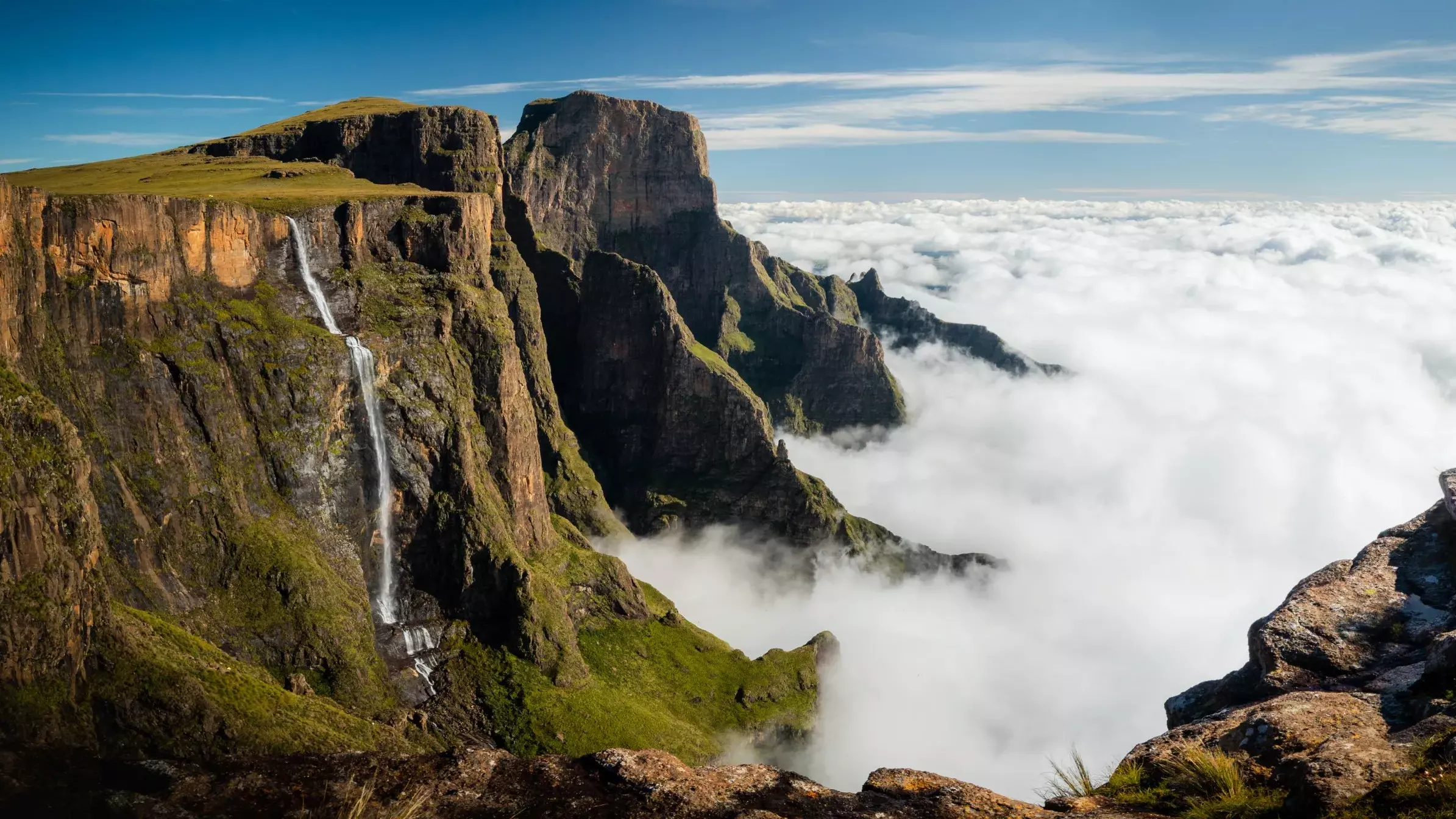 Tugela Falls Drakensbergen Zuid-Afrika