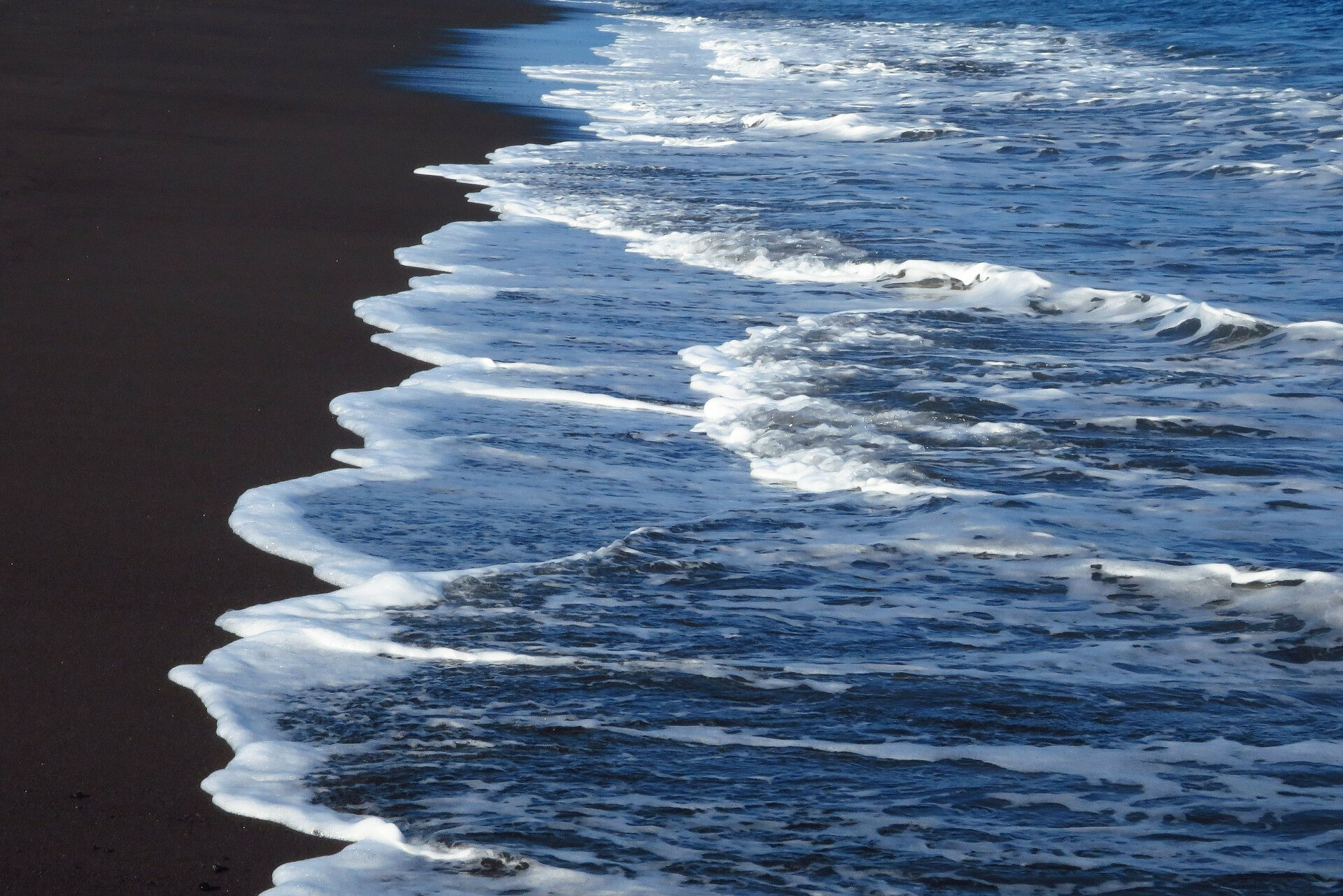 Indonesie Bali Lovina Zwart Zand