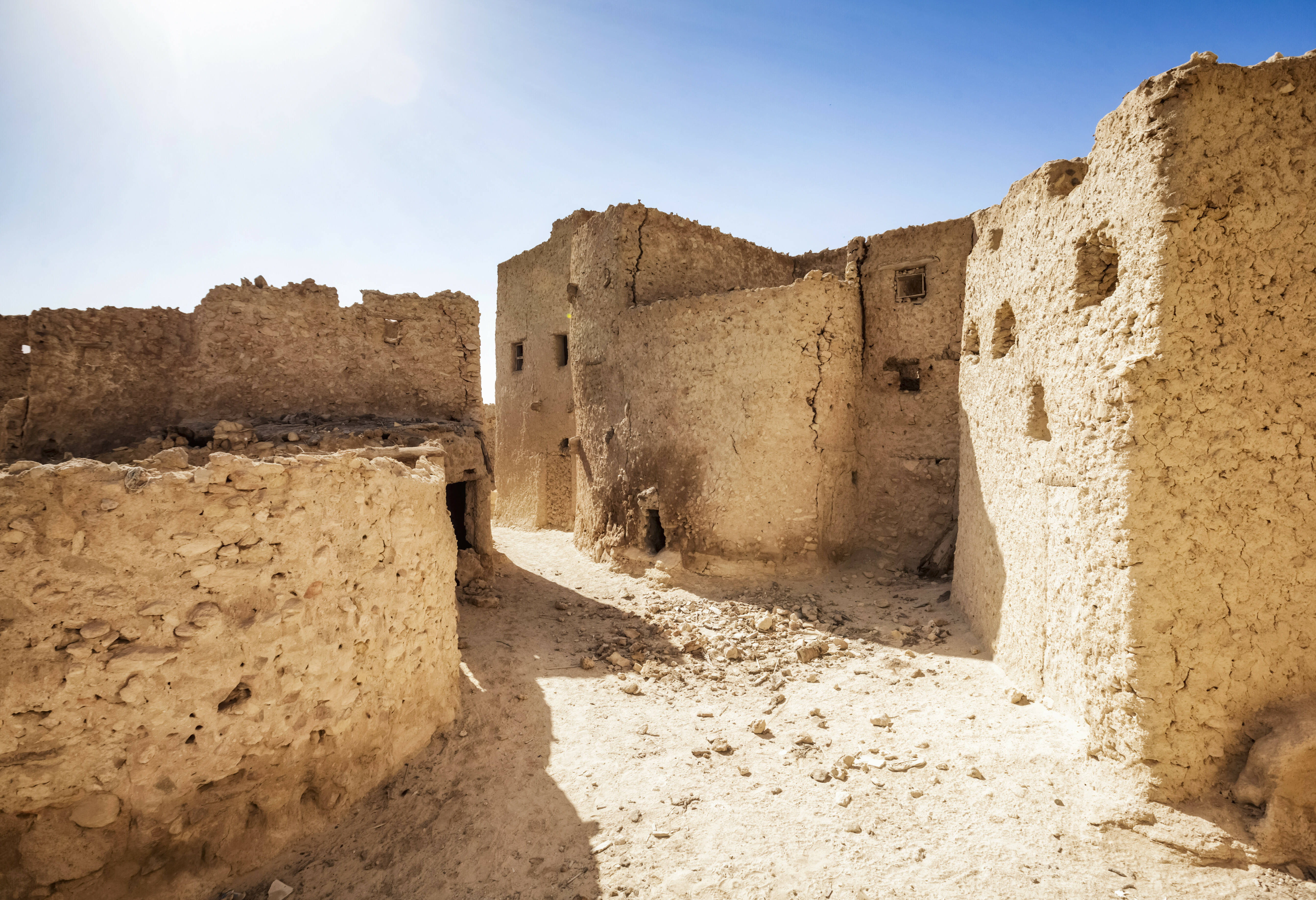 Ruïnes in Shali Eypte