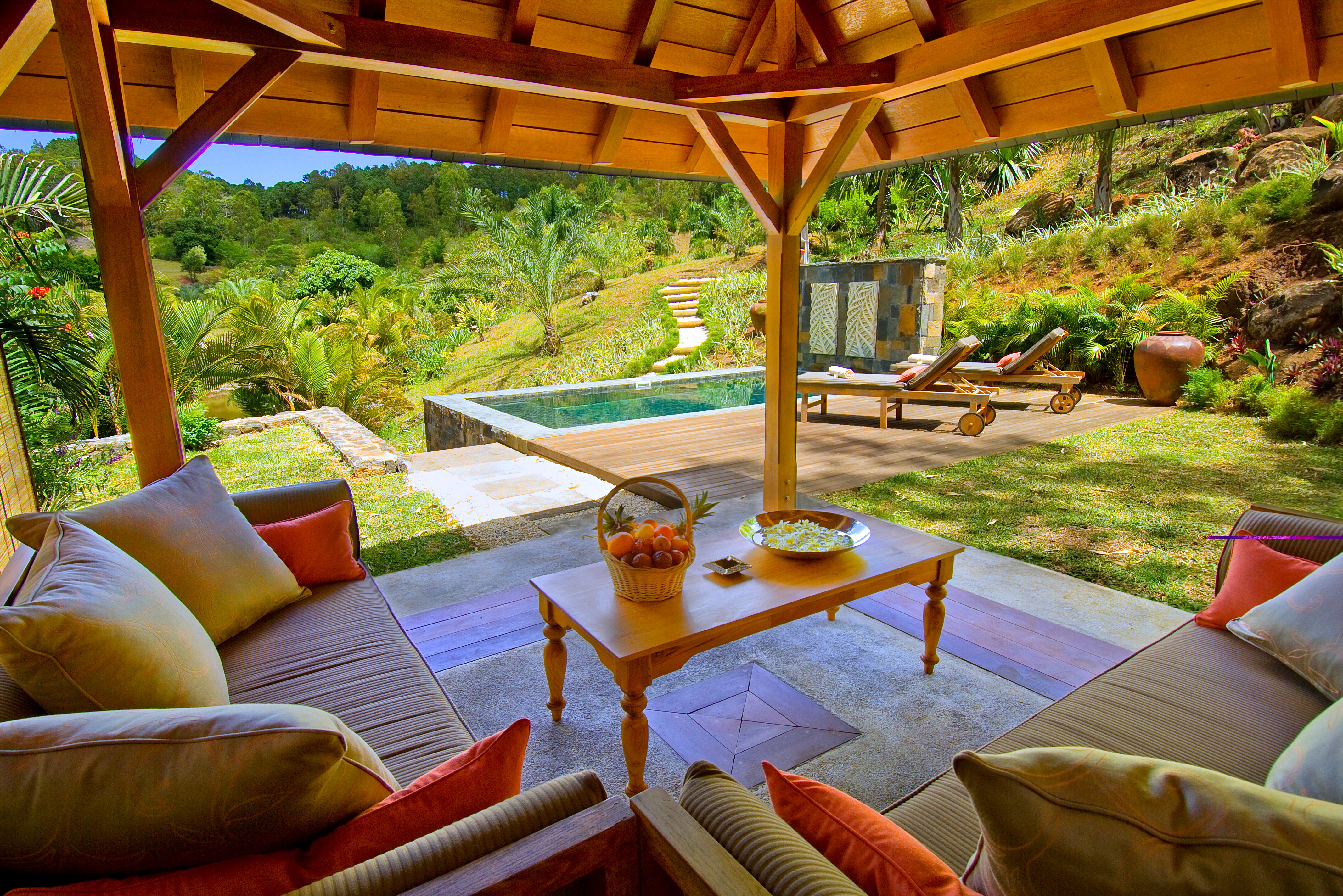 Lakaz Chamarel op Mauritius