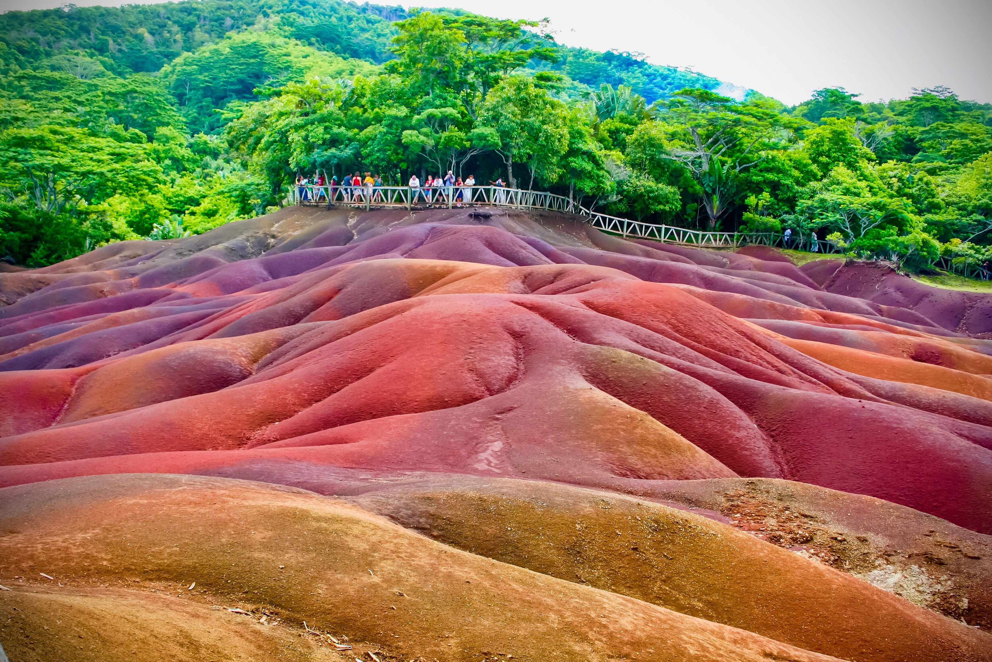 Mauritius Chamarel Seven Coloured Earth