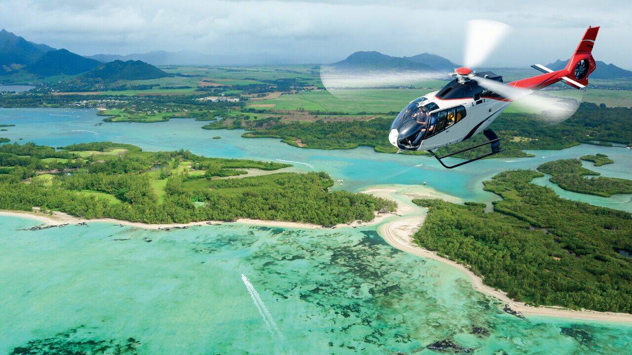 Helicoptertour Mauritius