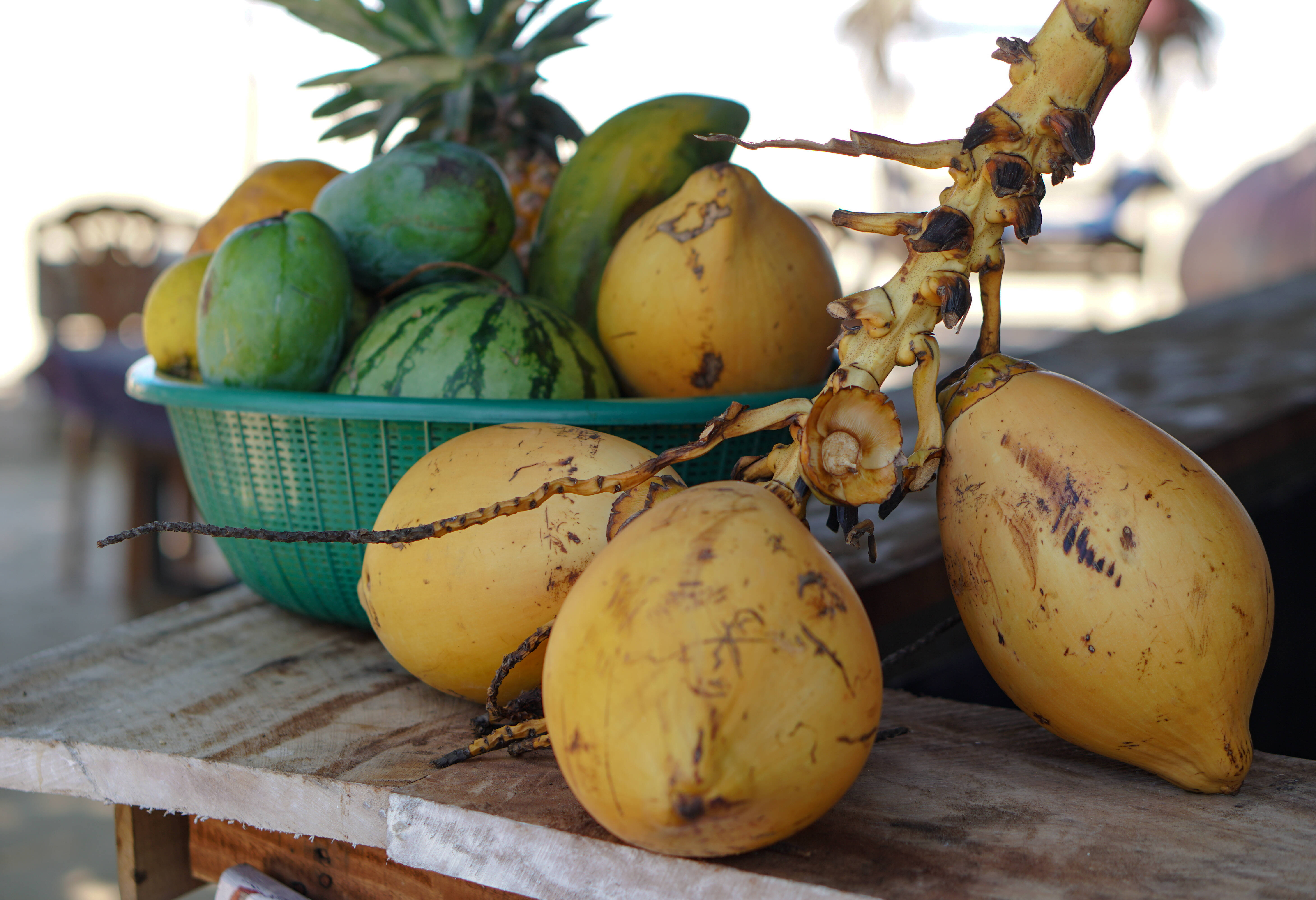 Mauritius Fruit op de markt