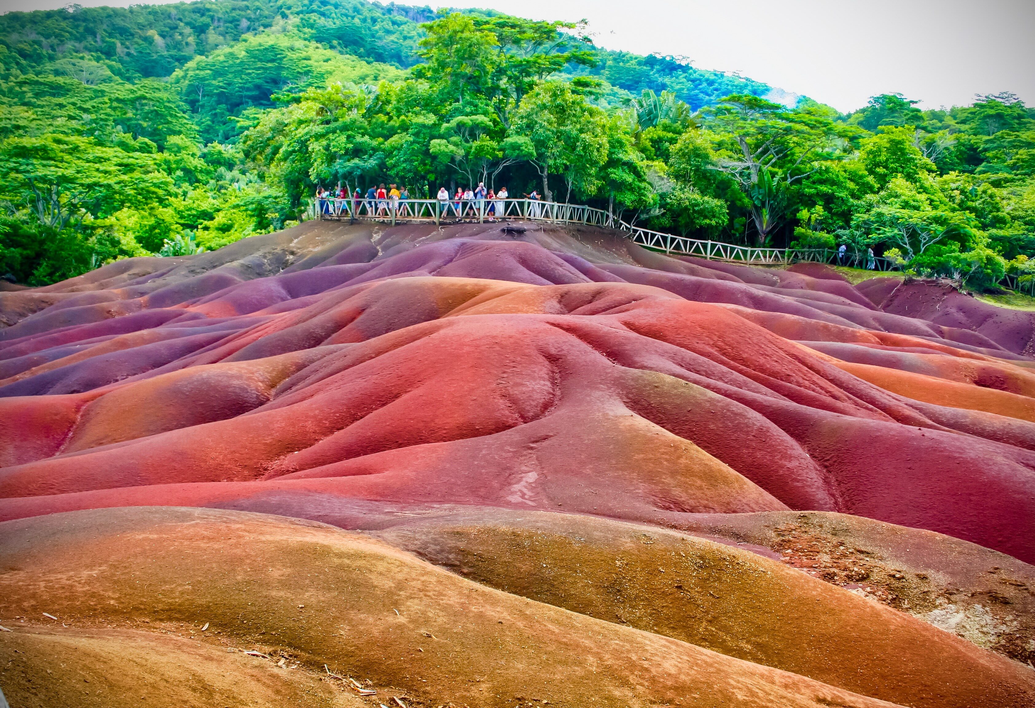 Mauritius Chamarel Seven Coloured Earth