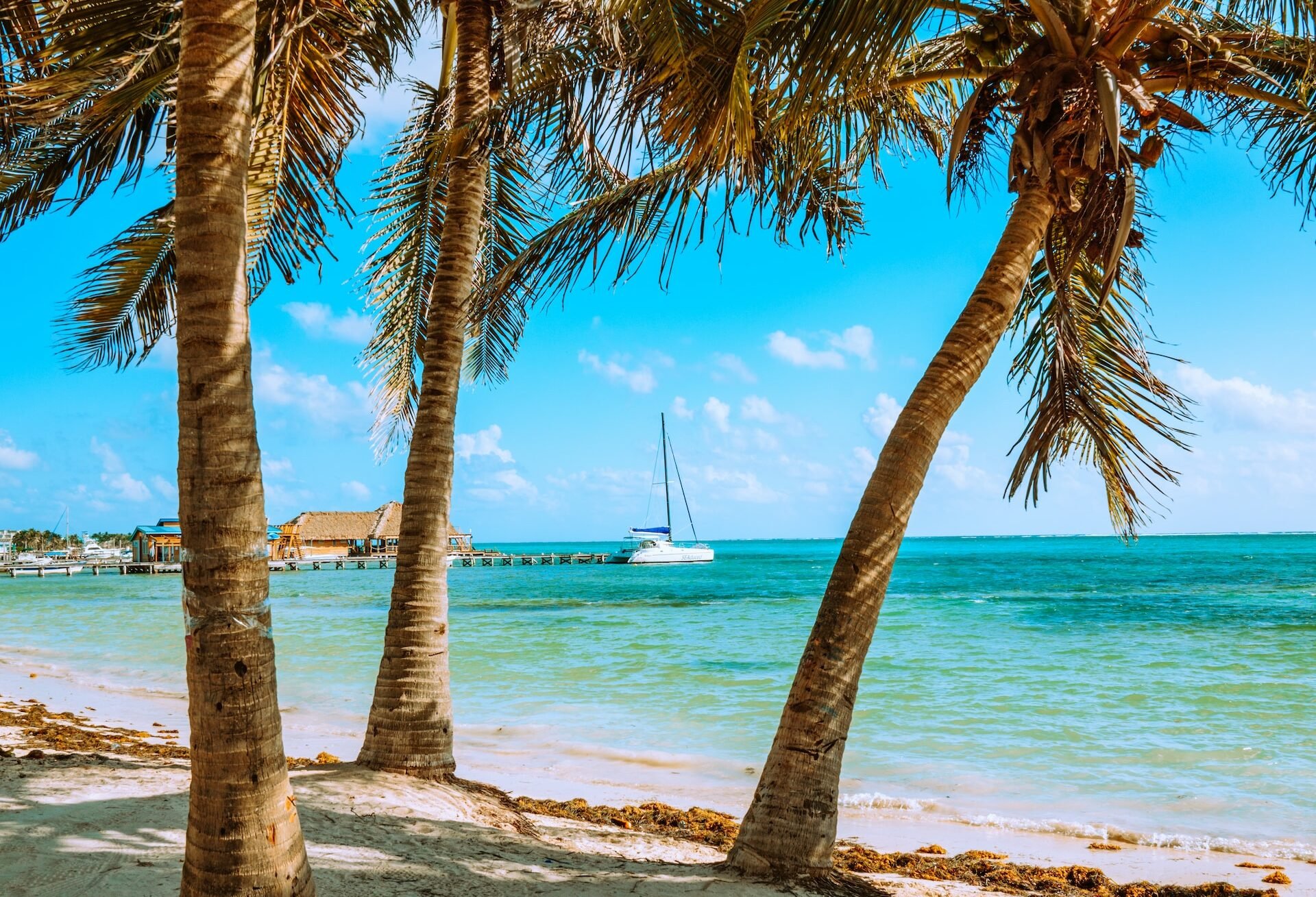 Strand van Caye Caulker