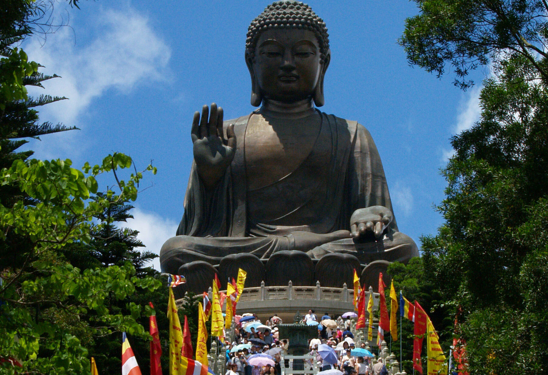 China Hong Kong Lantau Eiland Boeddha