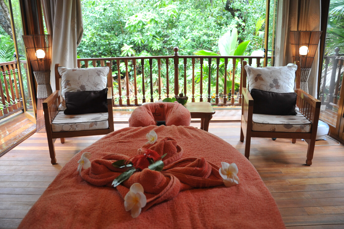 Spa van Cerf Island Resort