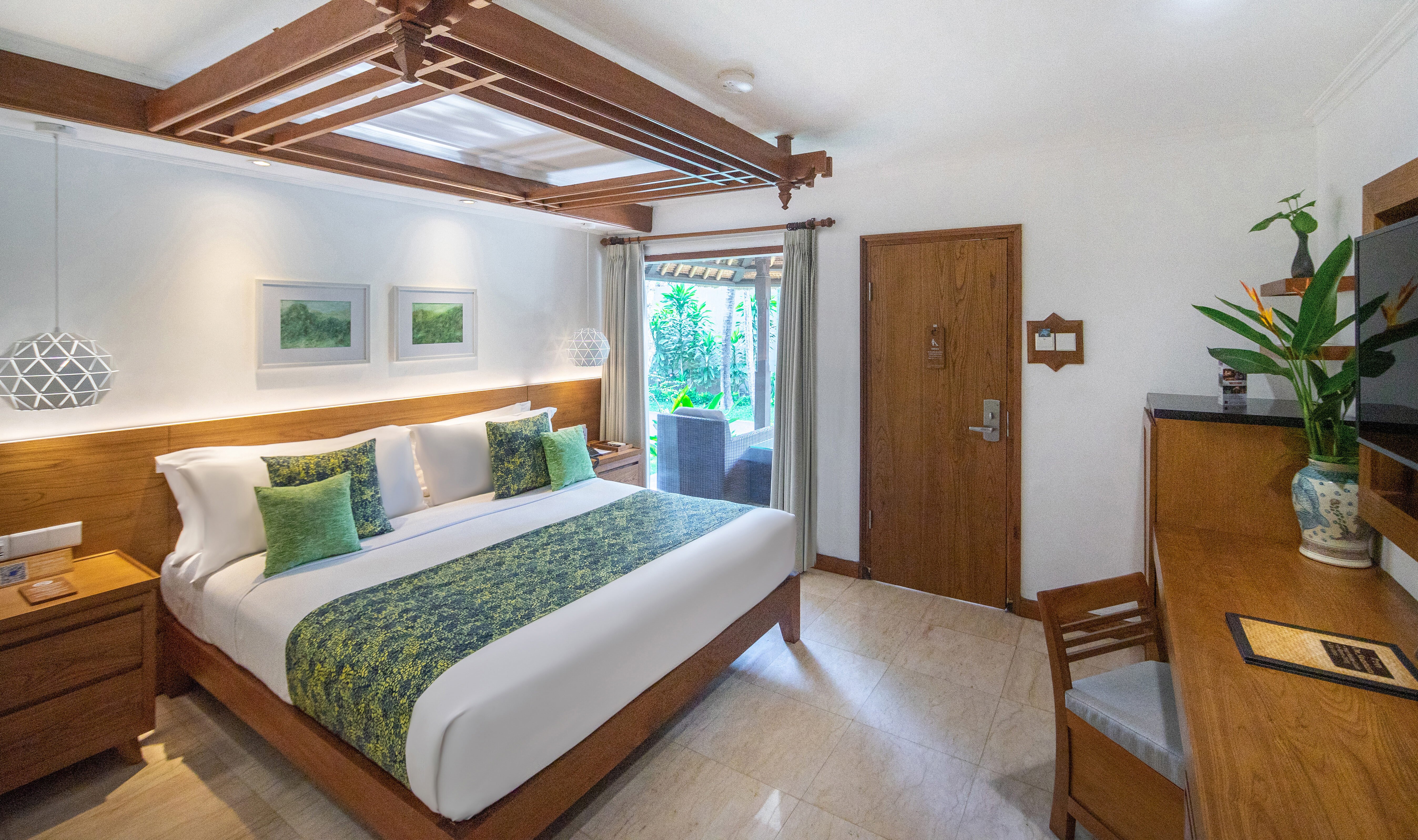 Deluxe Garden Bungalow in het Legian Beach Hotel op Bali