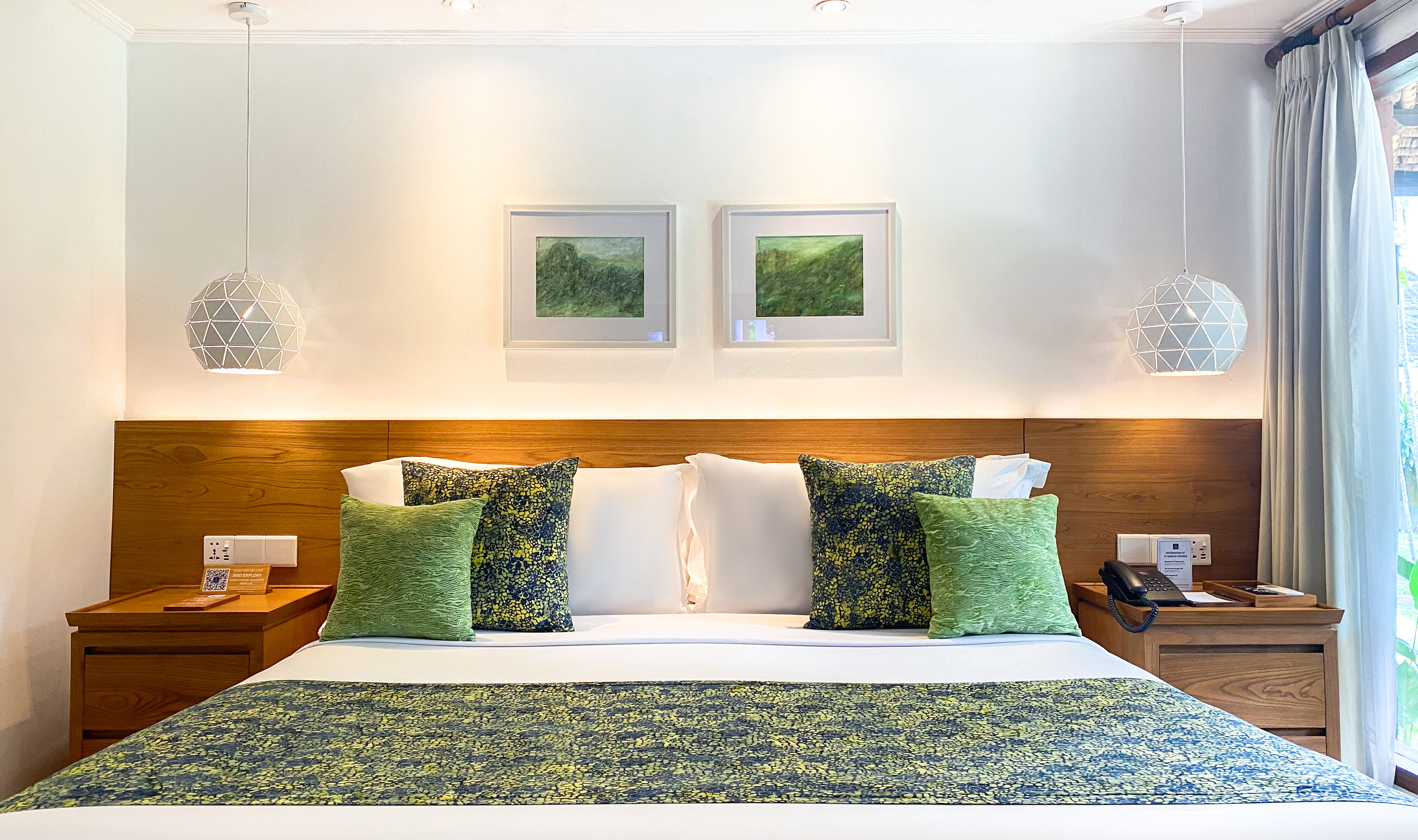 Deluxe Garden Bungalow in het Legian Beach Hotel op Bali